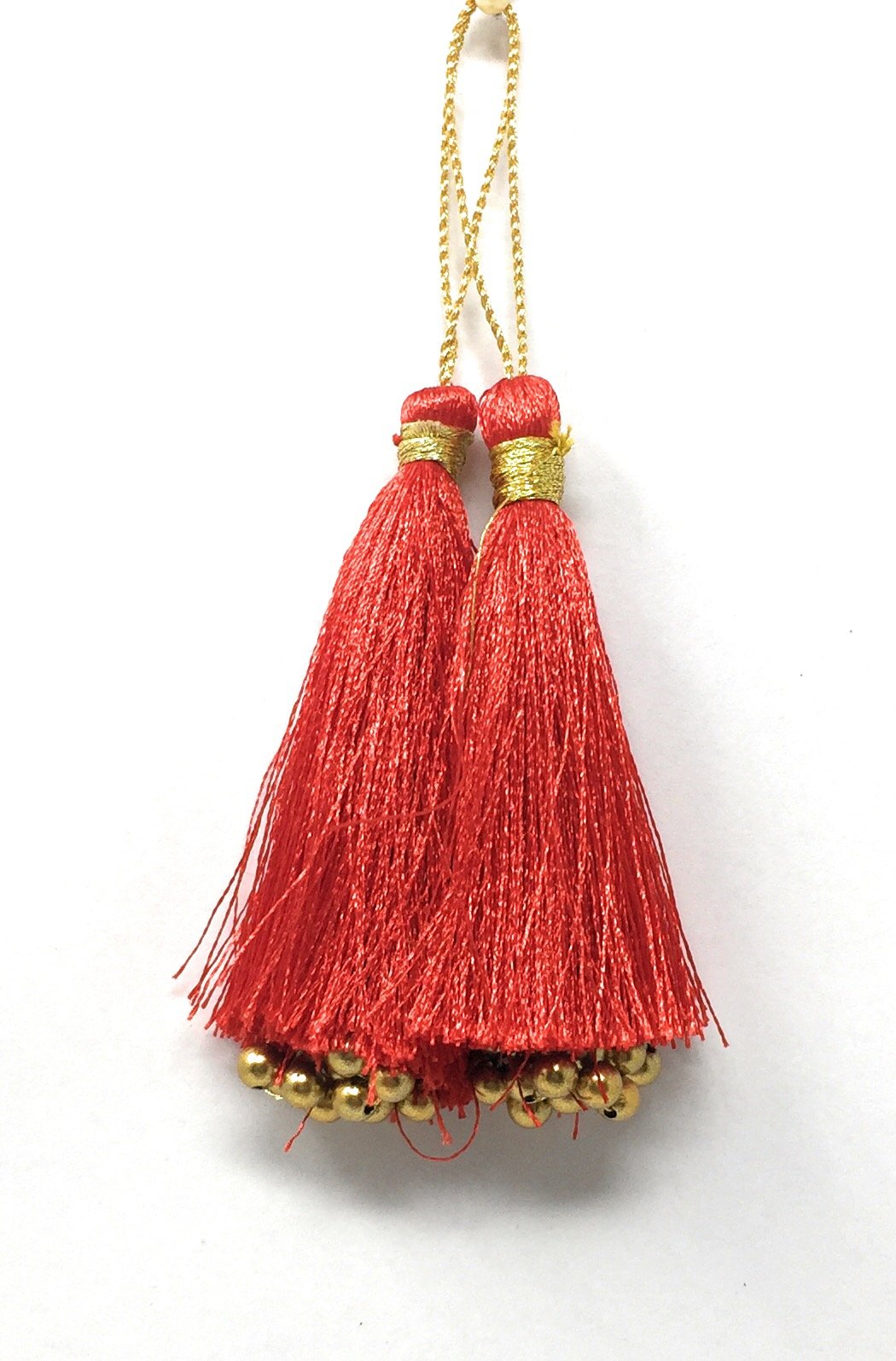 Red Bridal Blouse Latkan Hanging 15289