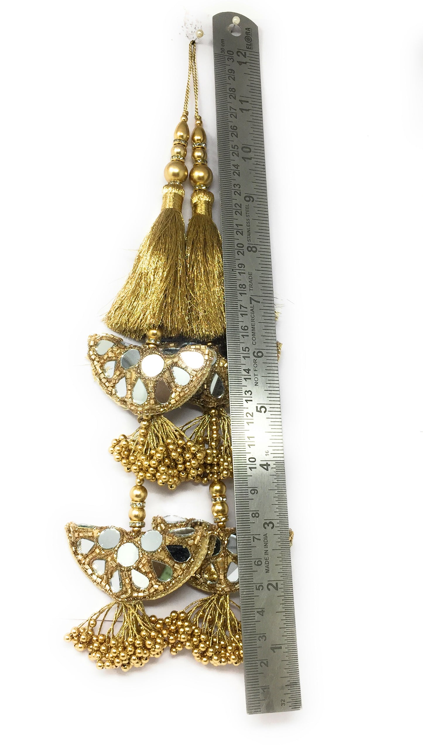 Latkan For Lehanga Antique Gold - Set of 2