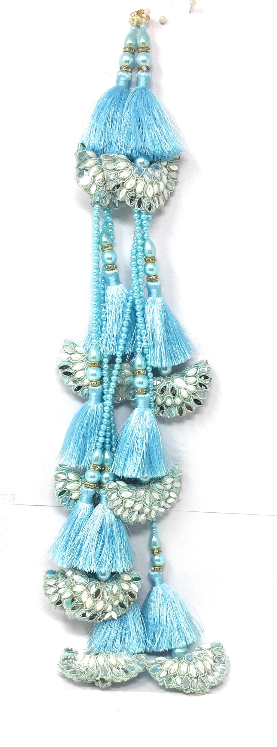 Blue Latkan For Lehanga Blose 