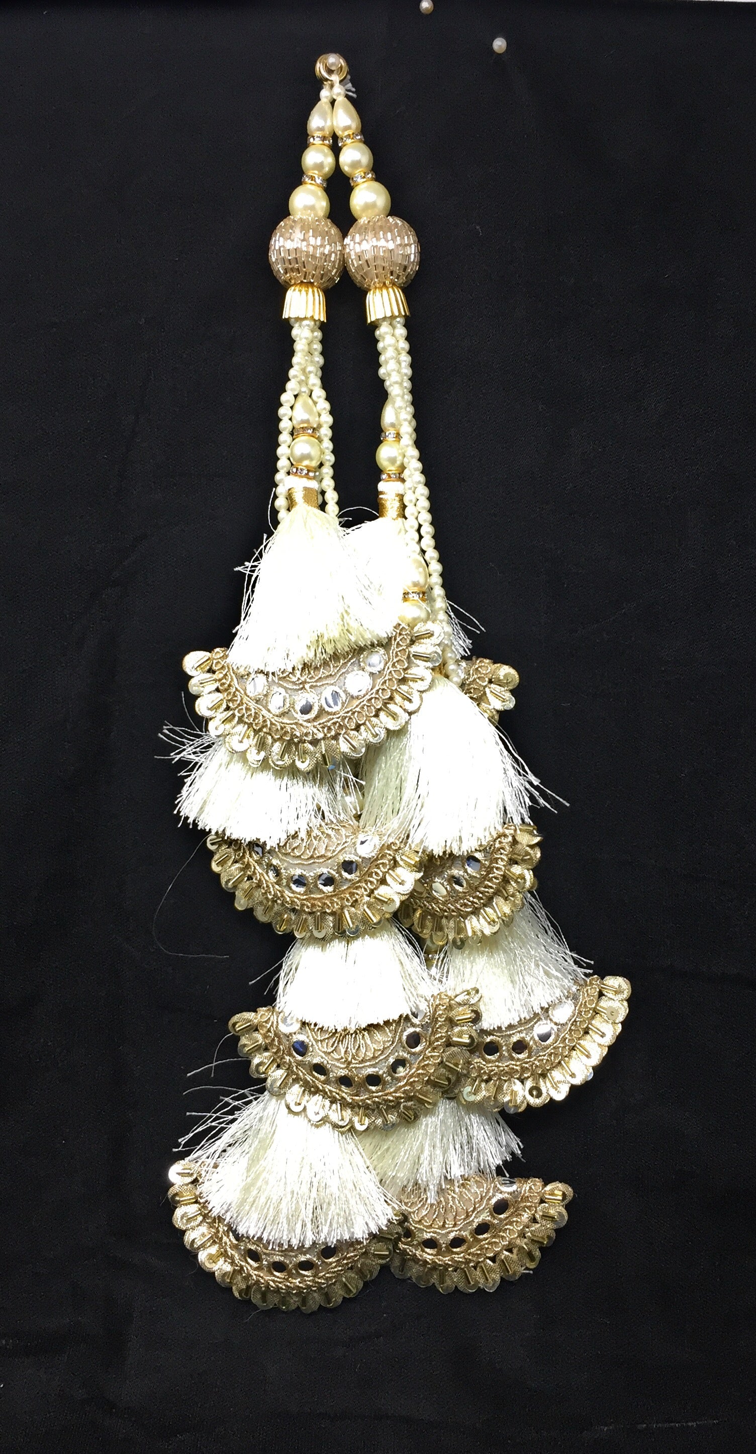 latkan for lehenga online white