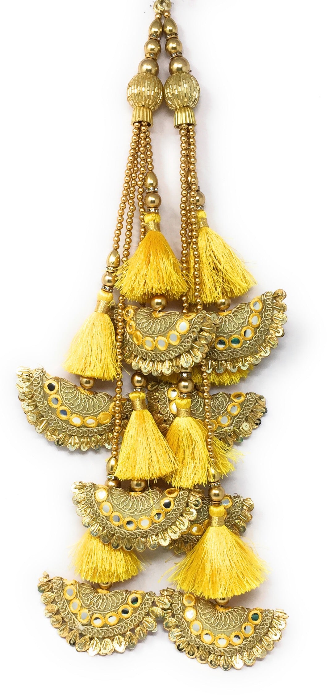 lehenge ki latkan yellow