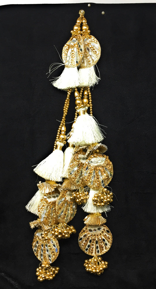 latkan designs for lehenga white