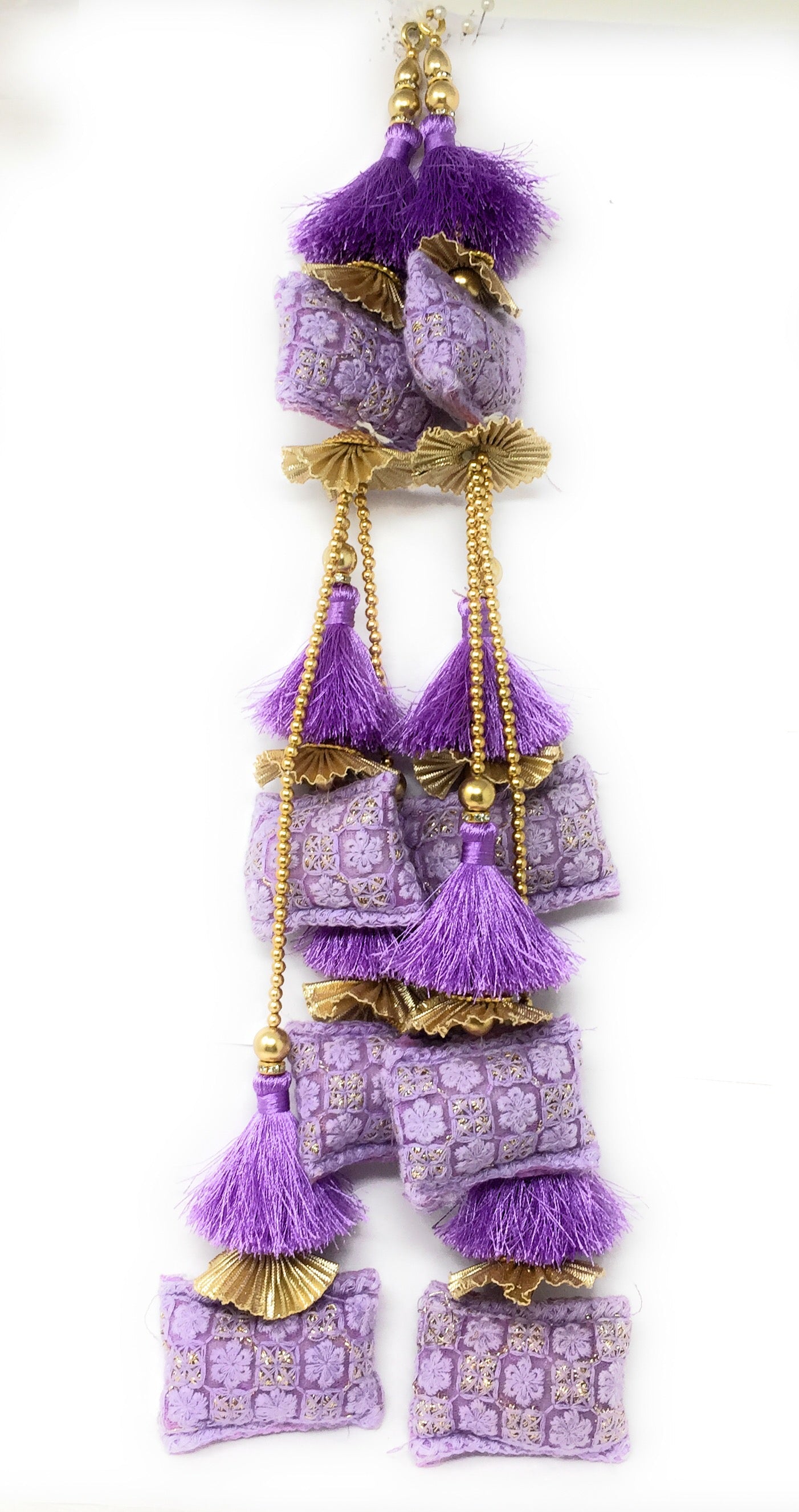 lavender fancy latkan tassel