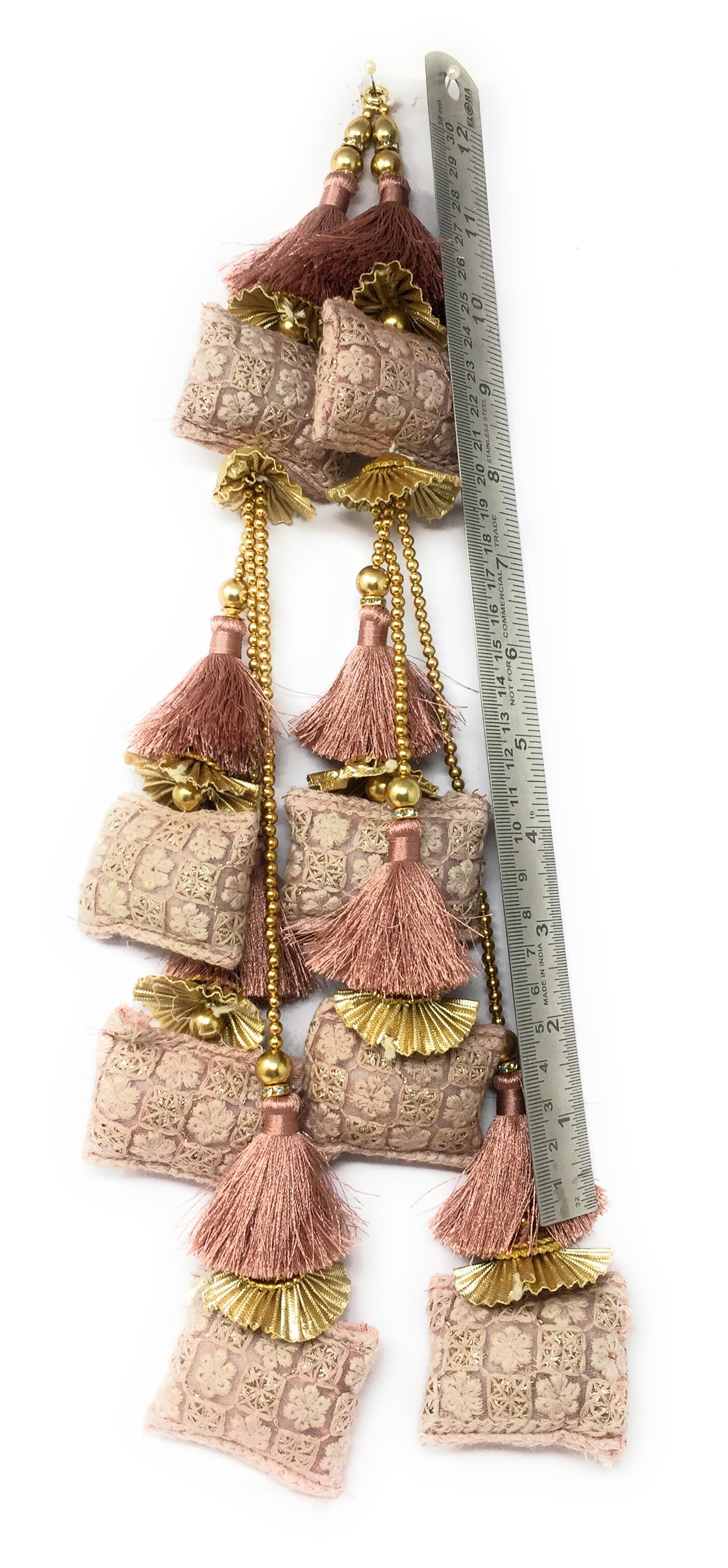 Strange Pink latkan for lehenga heavy