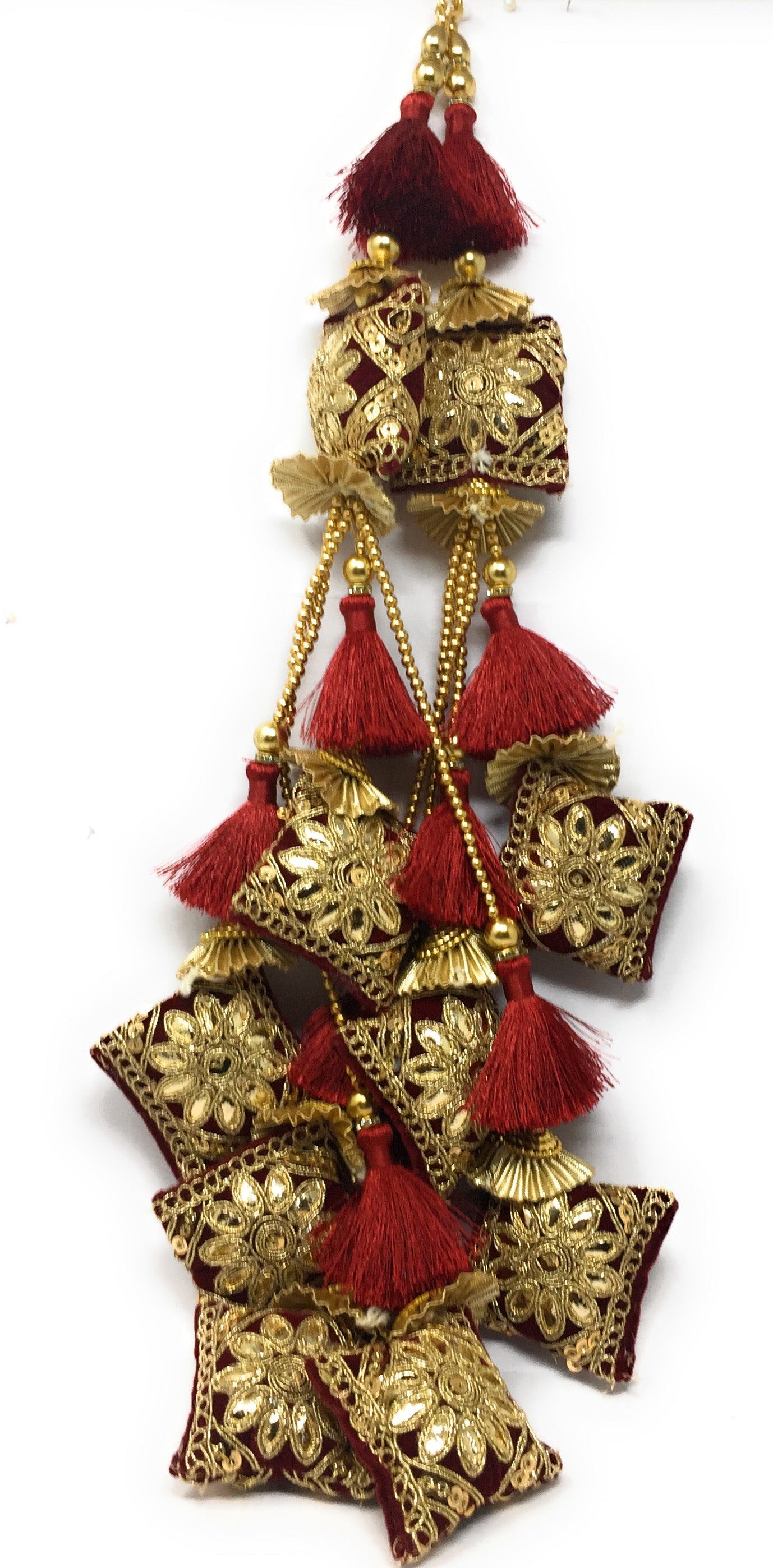 latkan for bride maroon