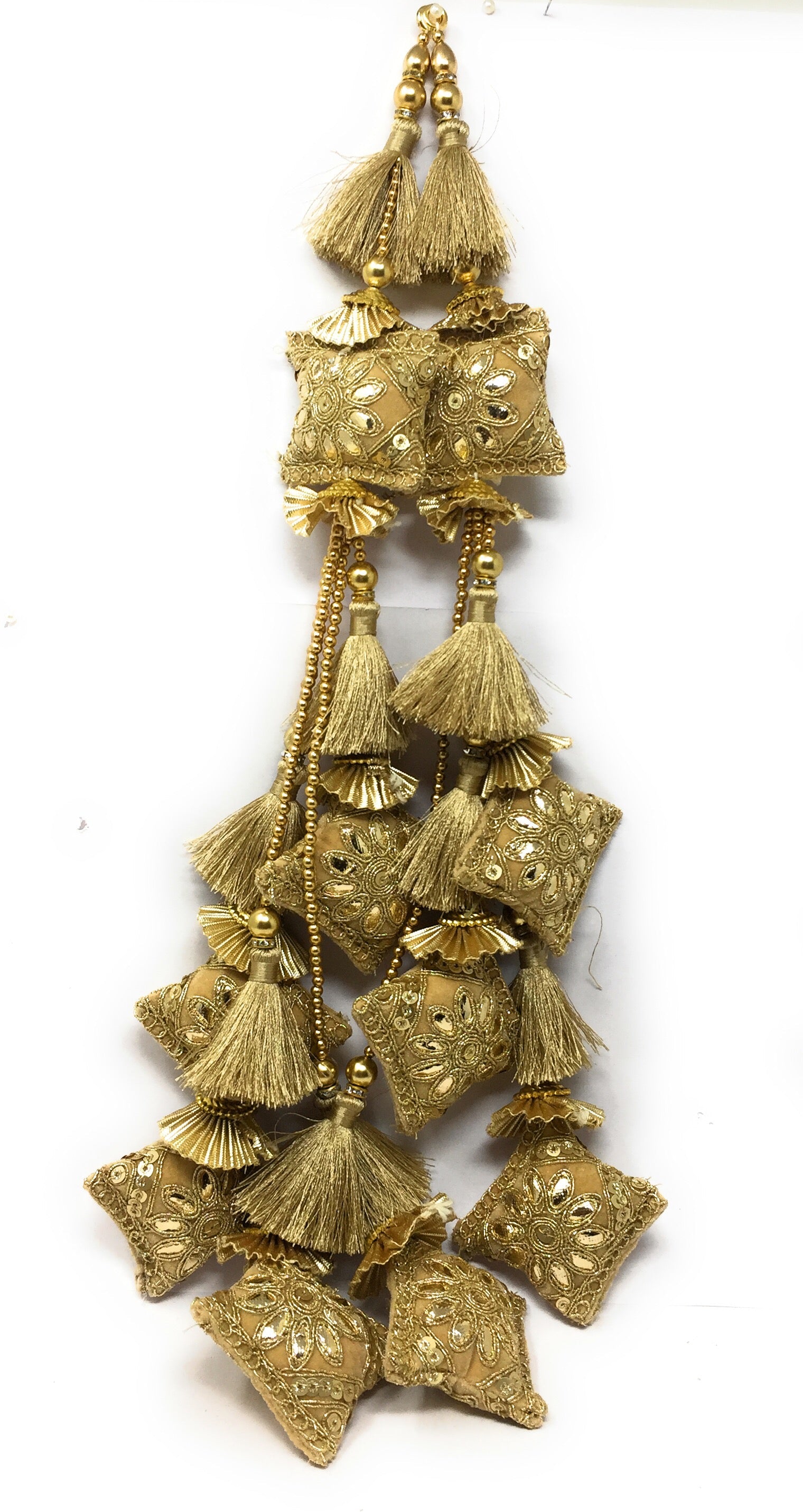 latkan for lehenga beige