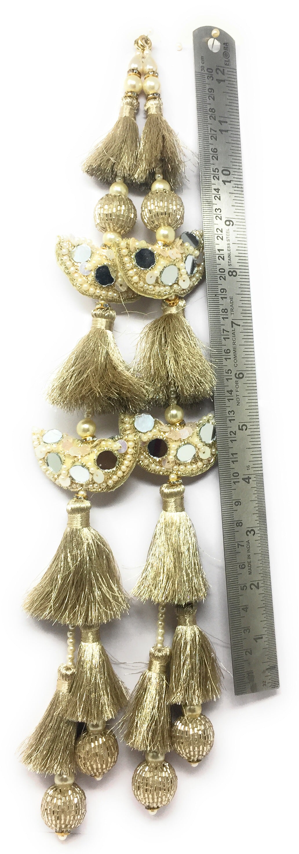 Heavy Lehenga Latkan Water Gold - Set of 2