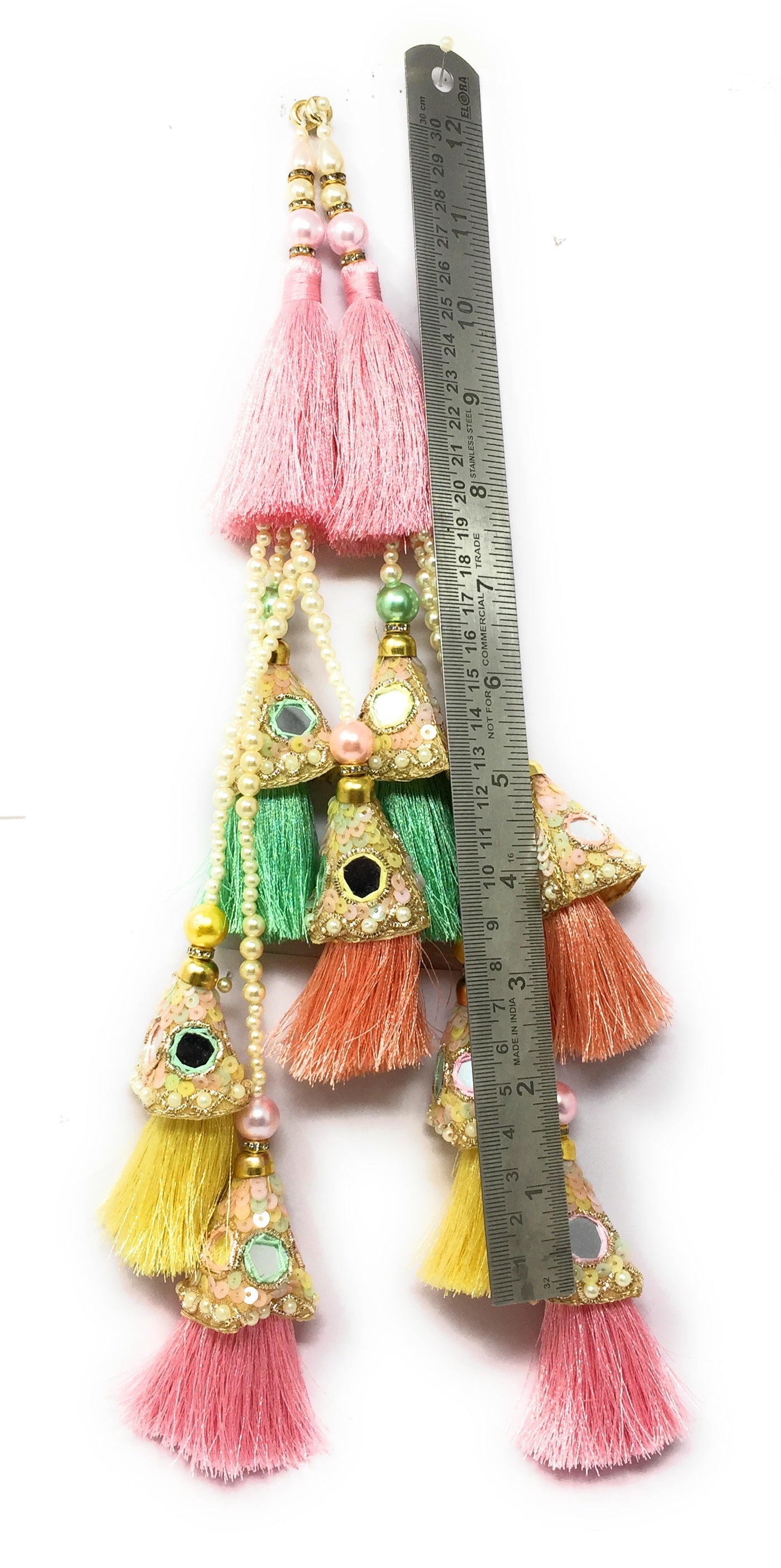 Pastel Multicolour lehenga latkan heavy