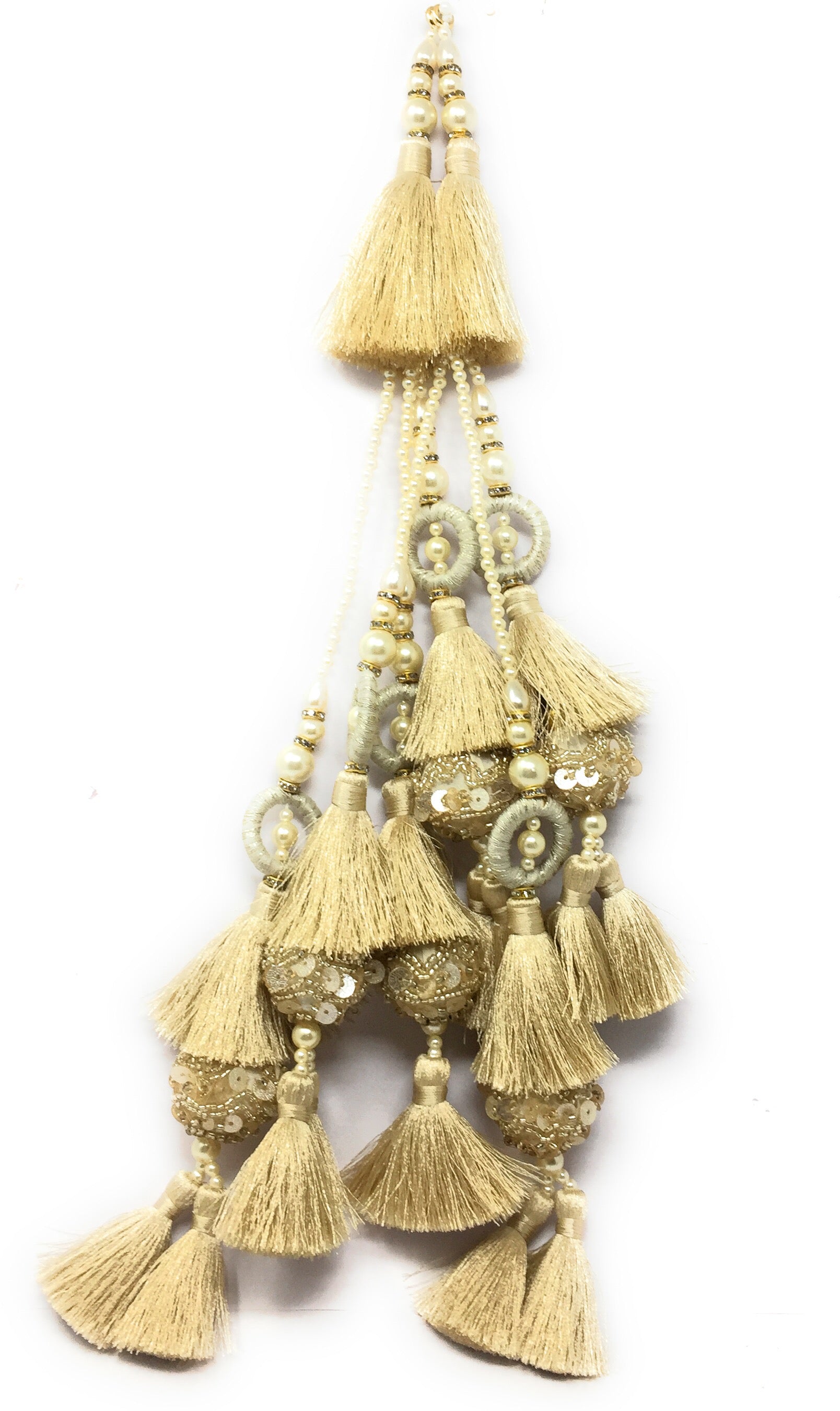 ghagra latkan for lehenga water gold