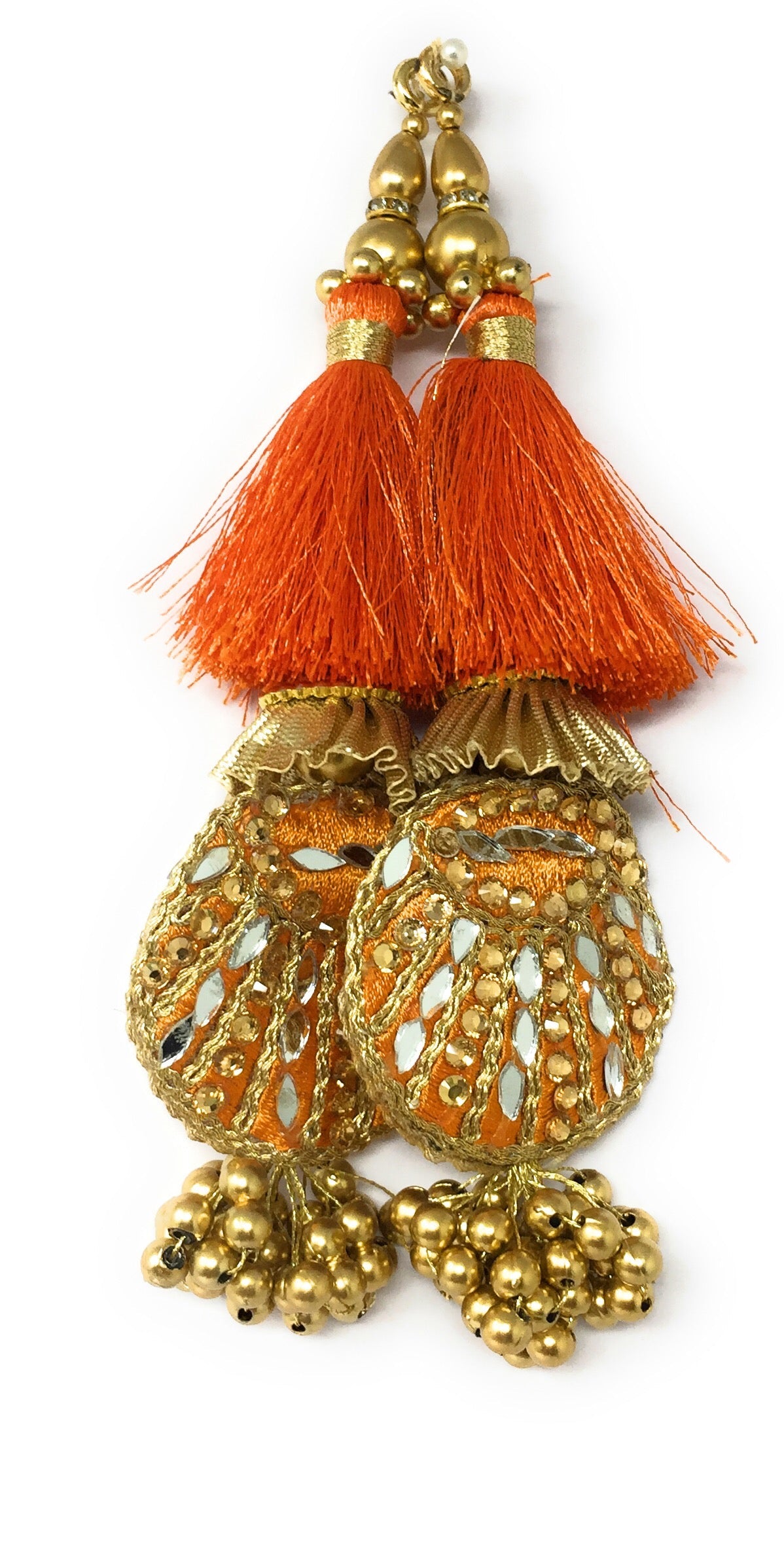 orange latkan for ghaghra