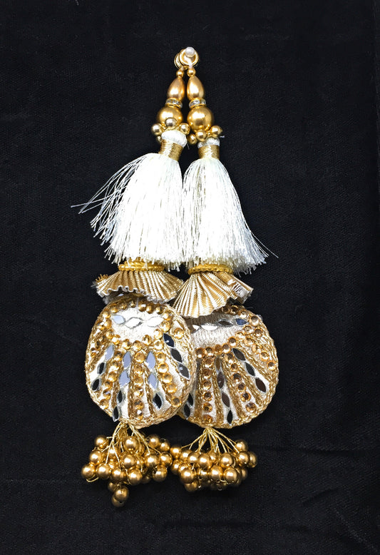 latkan for bride white