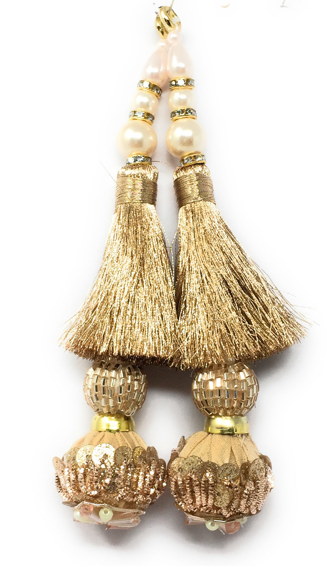 tassels online rose gold