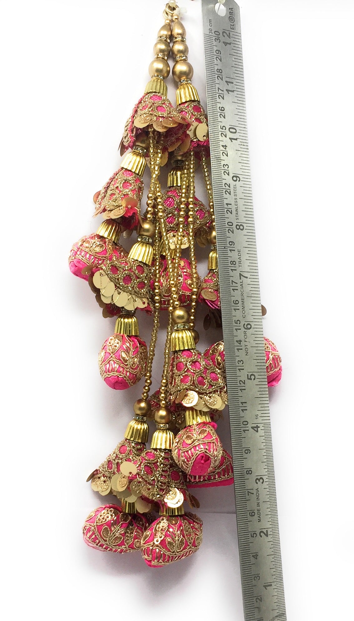 Lehenga Latkan Rani Pink - Set of 2