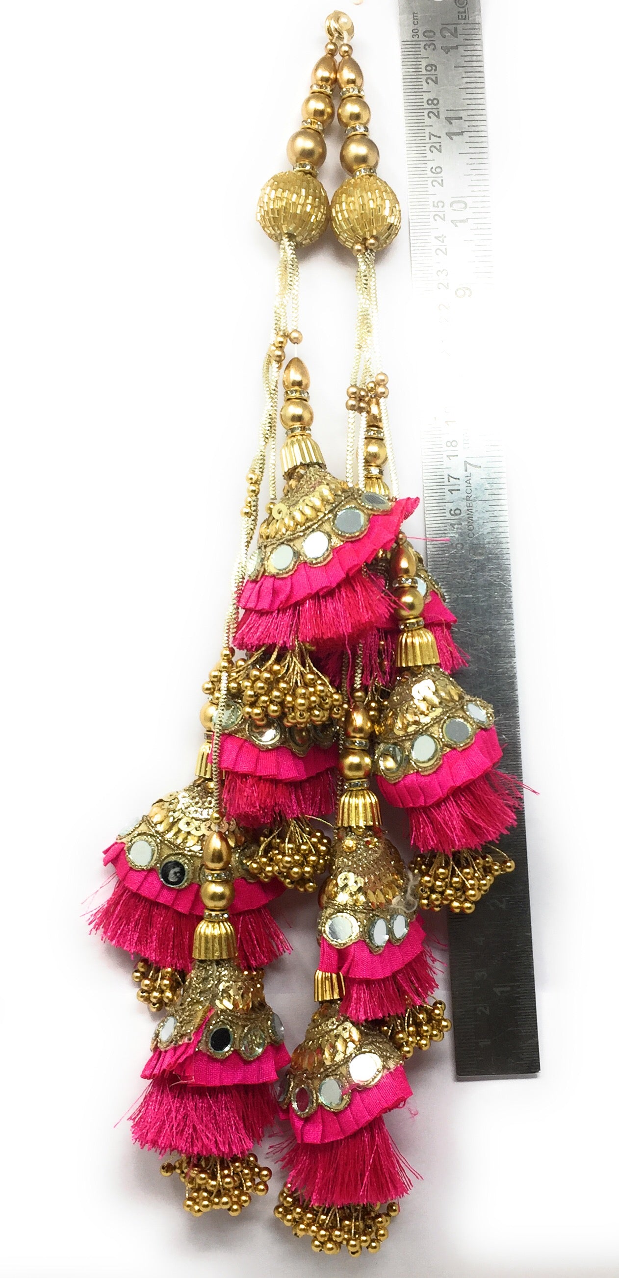 Latkan In Lehenga Rani Pink - Set of 2