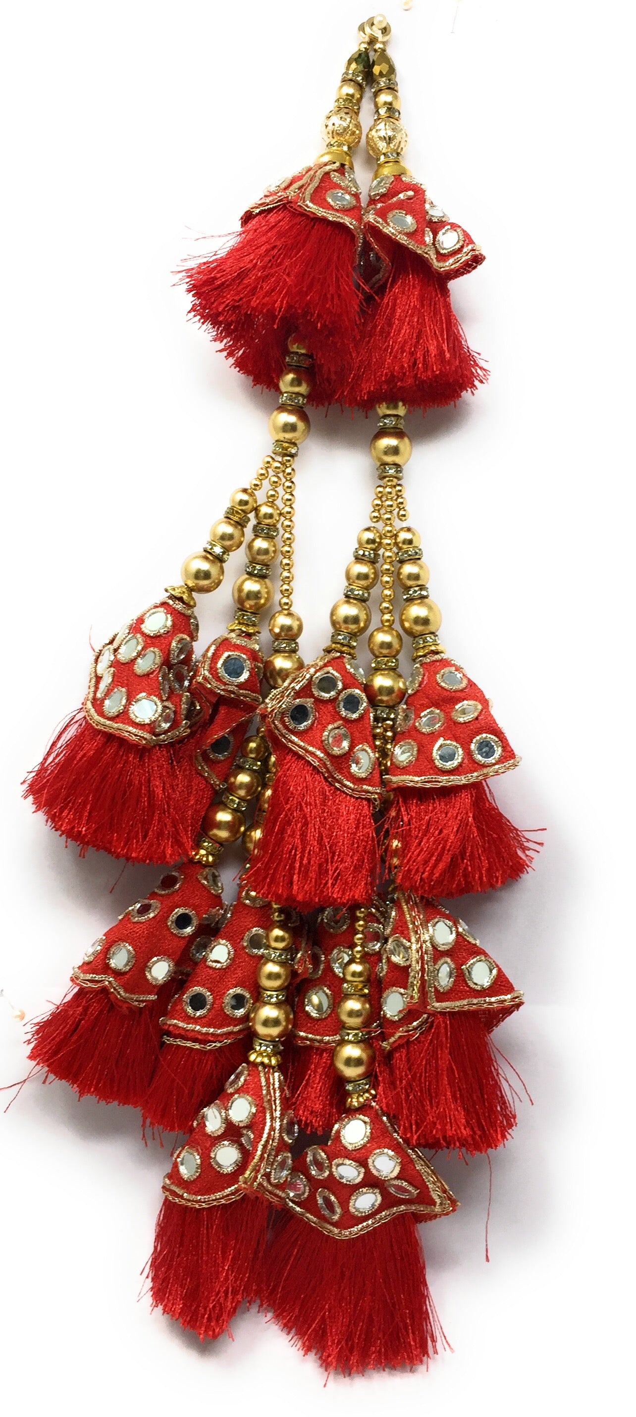 Dulhan Latkan in Red Gold - Set of 2