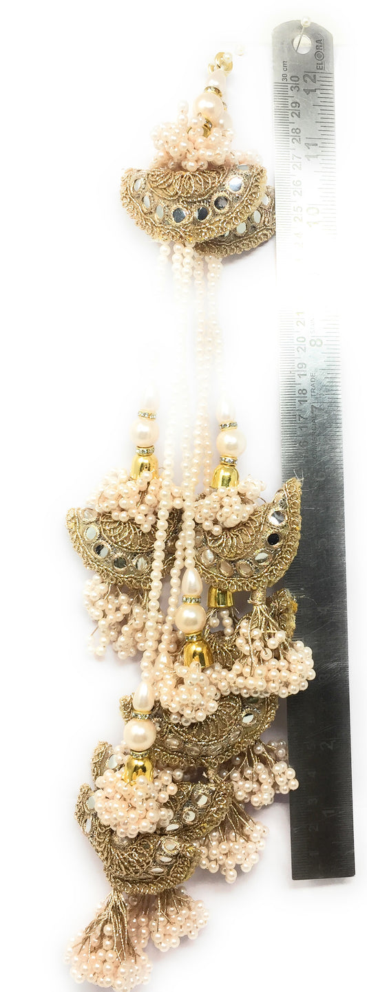 Latkan For Lehenga Bridal Rose Gold - Set of 2