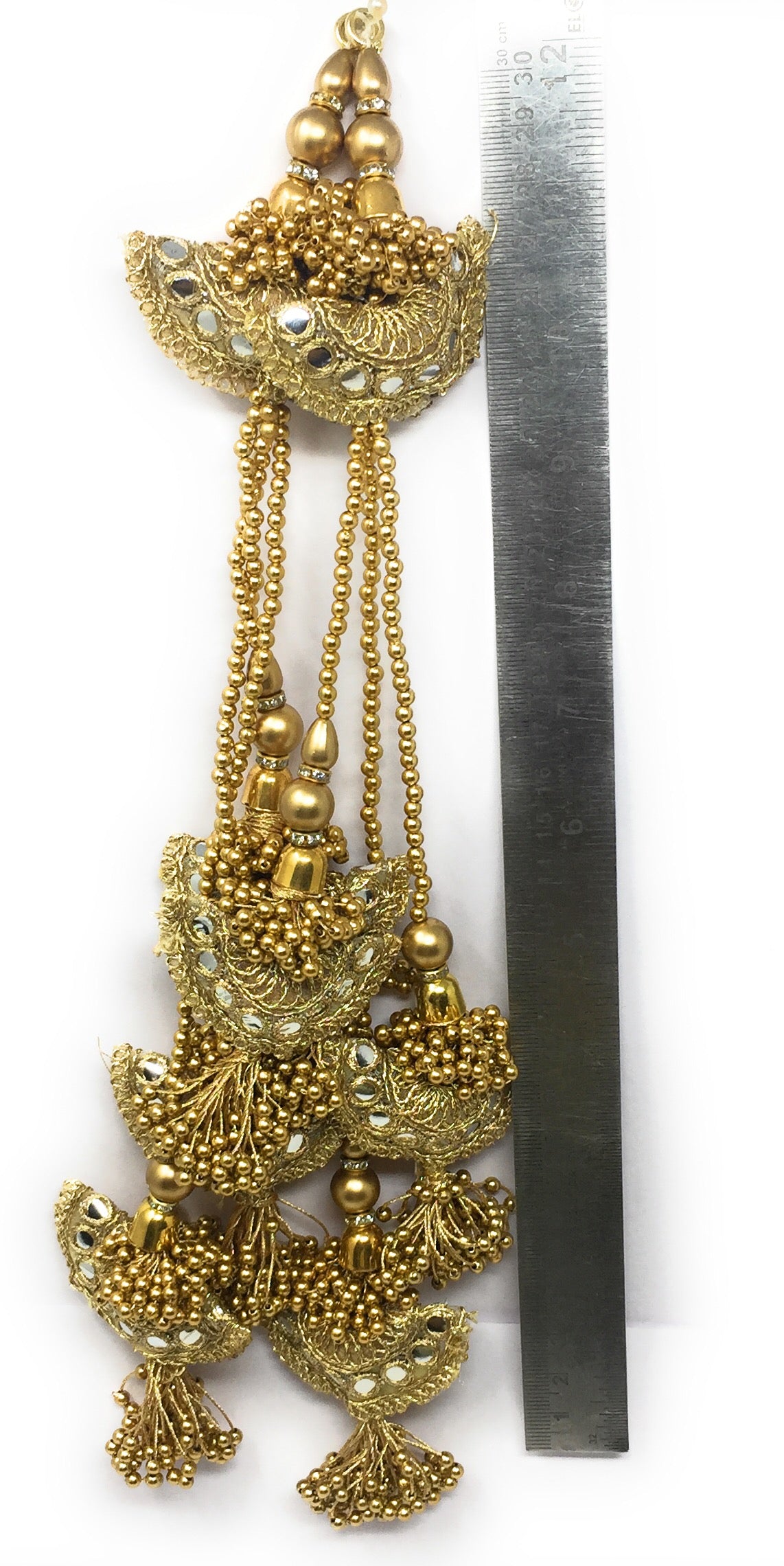 Lehenga Ki Latkan Ke Design Gold - Set of 2