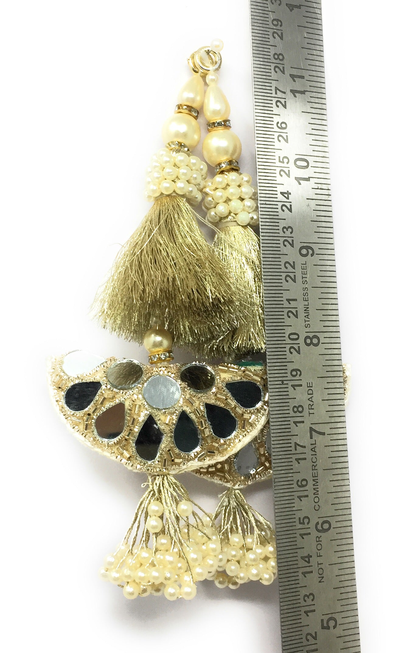 Antique Gold New Latkan - Set of 2