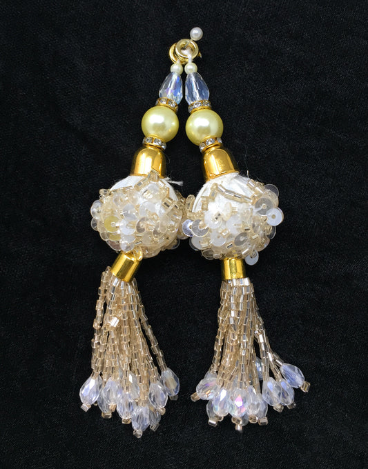 Latest Lehenga Latkan Water Gold - Set of 2