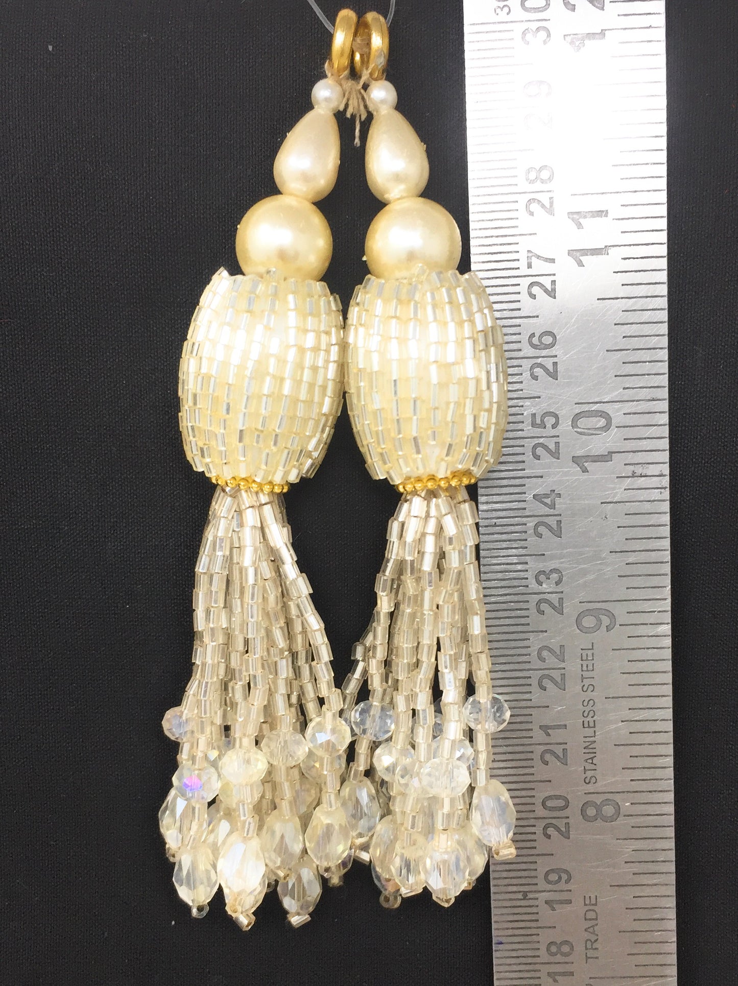 Water Gold tassel blouse for saree - Set of 2
