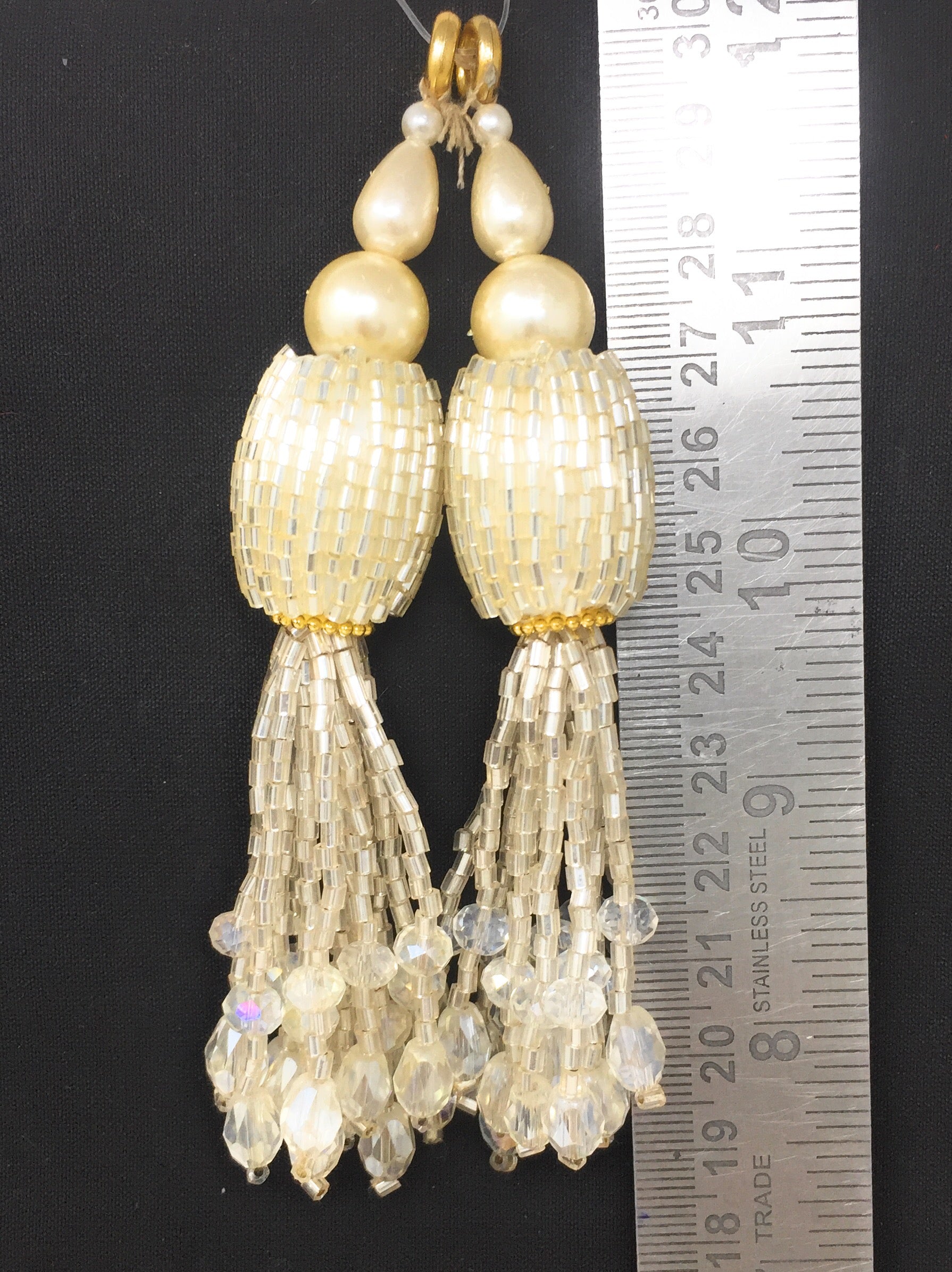 Water Gold tassel blouse for saree - Set of 2