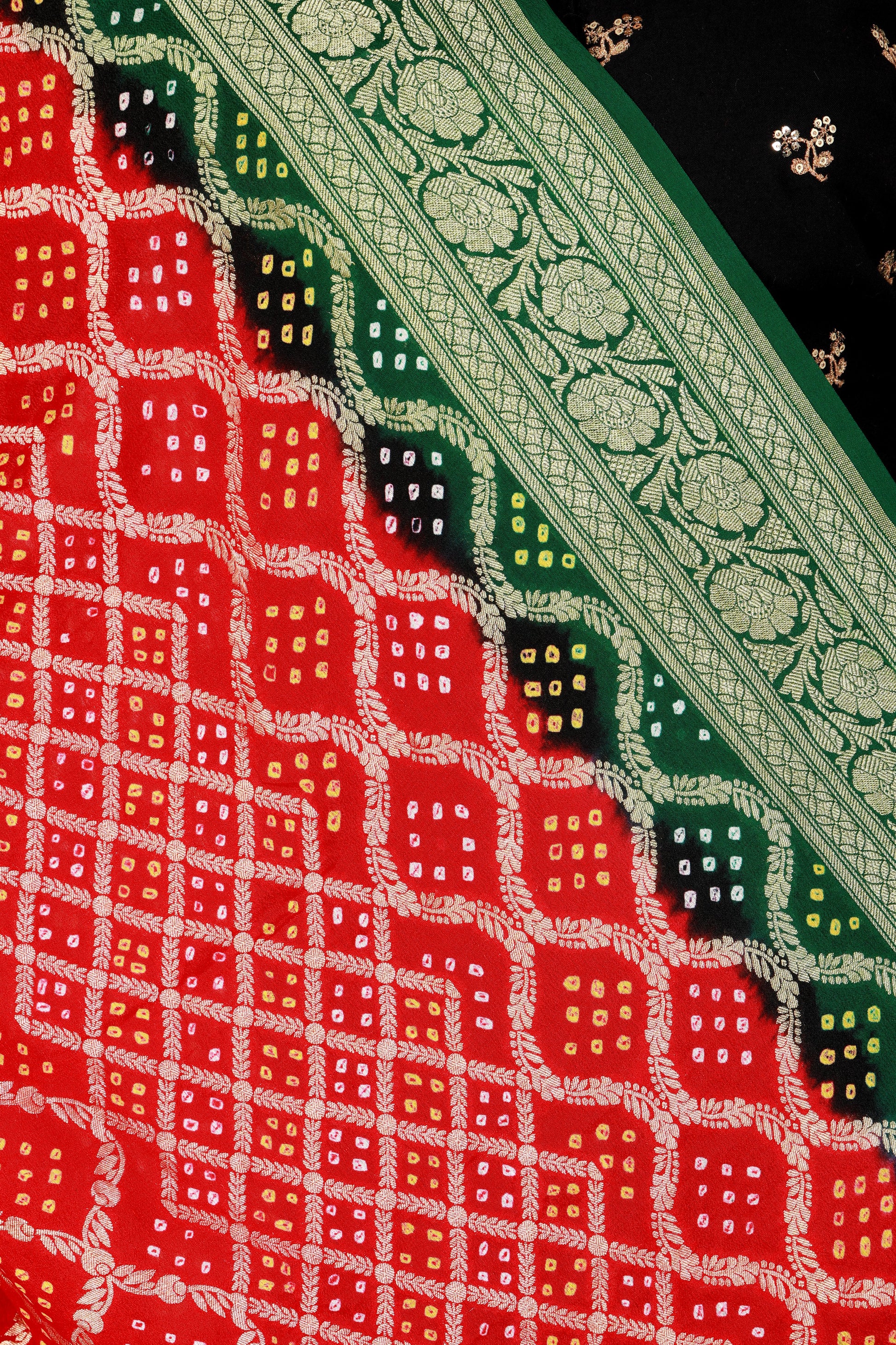 khaddi georgette dupatta