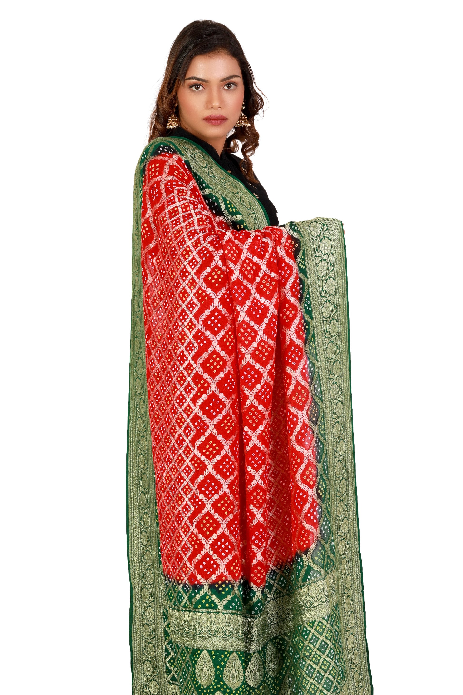 georgette banarasi dupatta