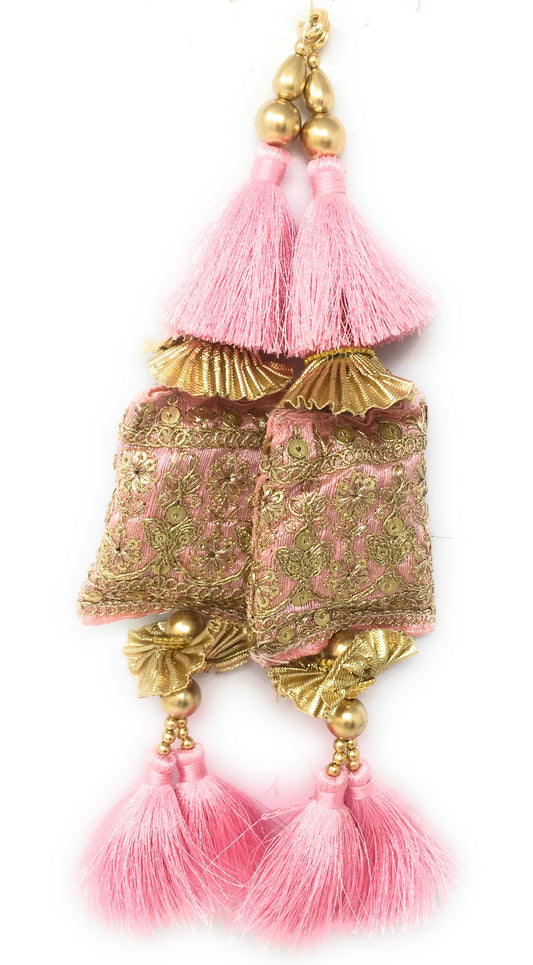 blouse hanging beads Pink