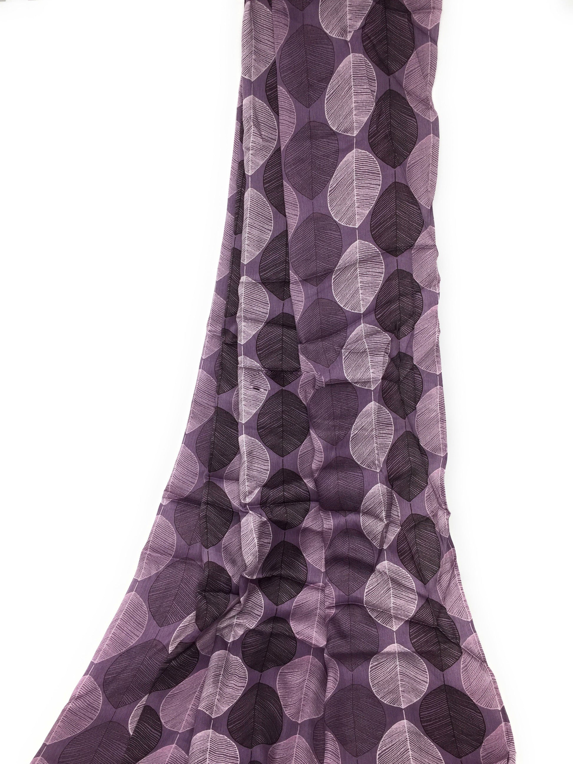 Violet Satin Silk fabric