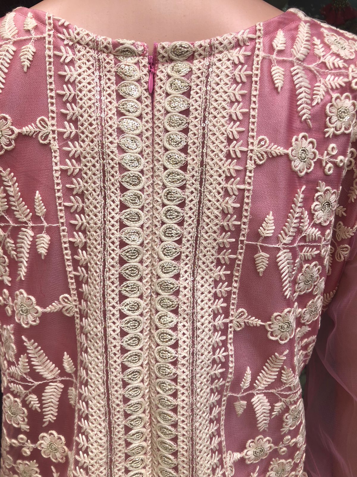 Designer Women Dress - Party Wear Gown in Pink