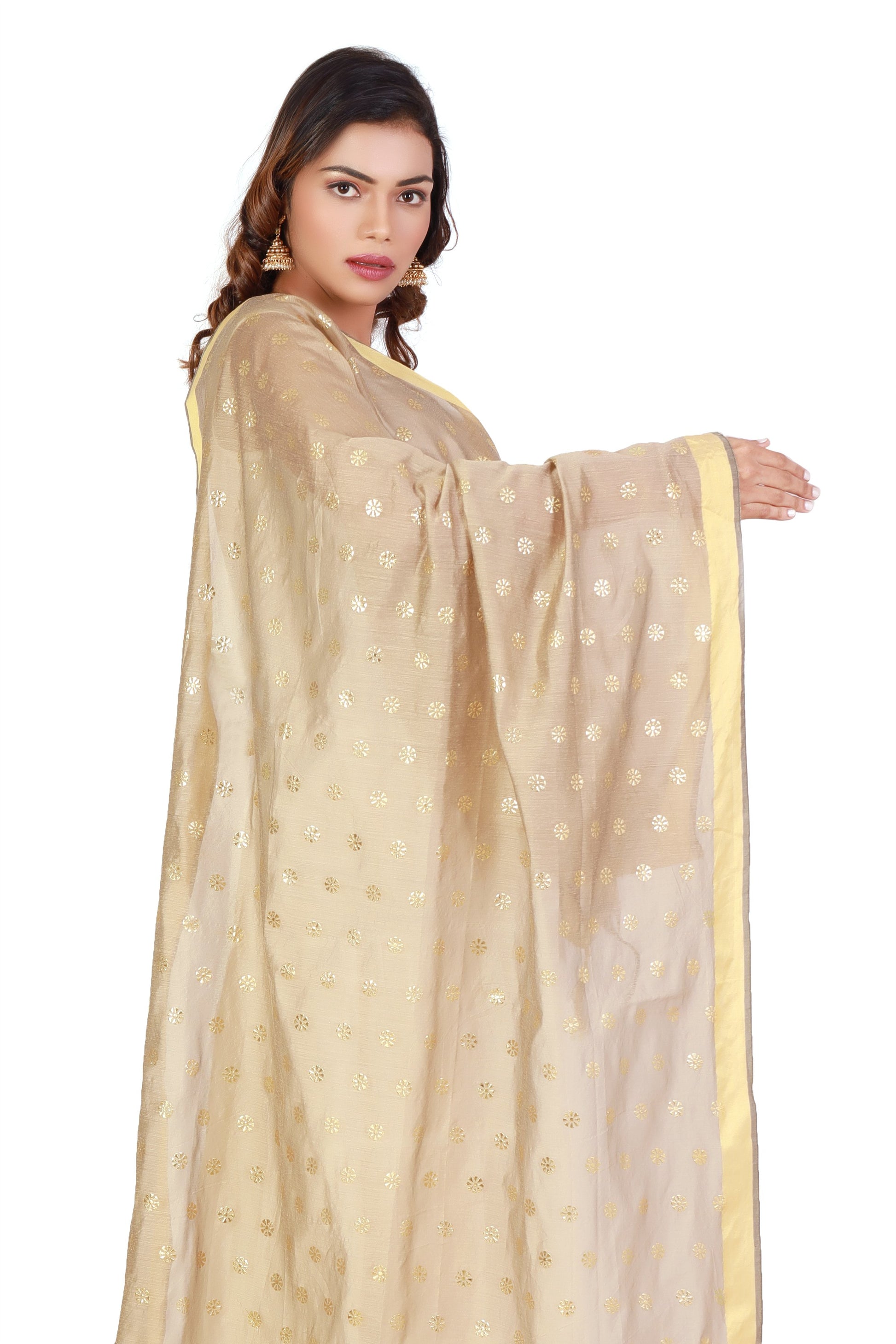 printed dupatta