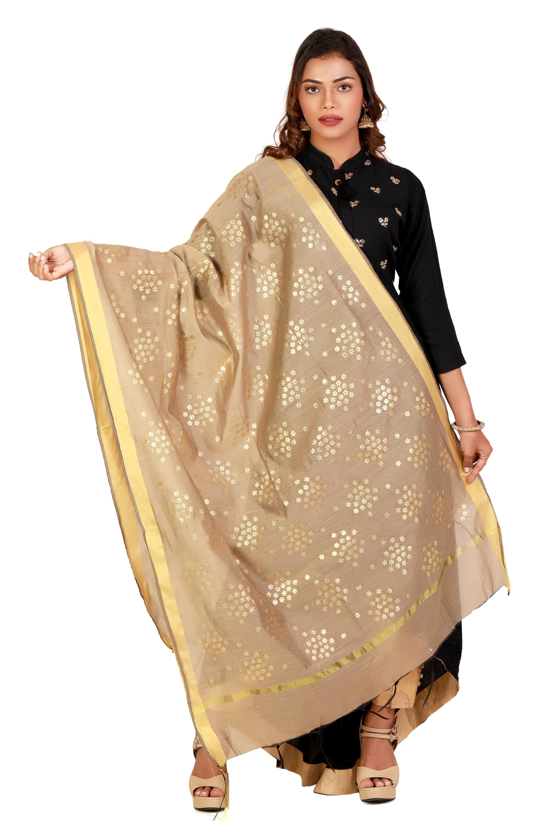 printed dupatta