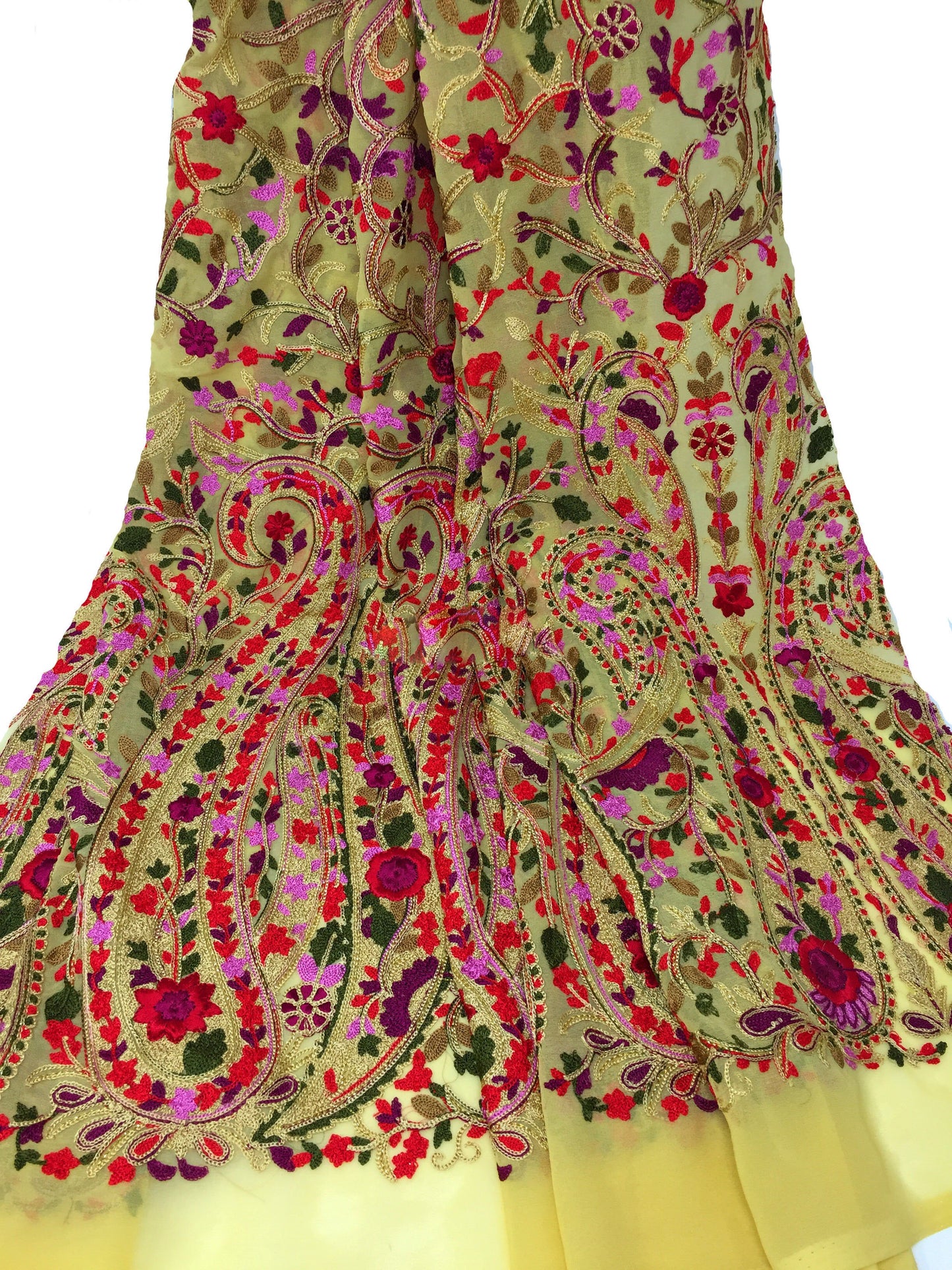 Embroidered Floral cloth