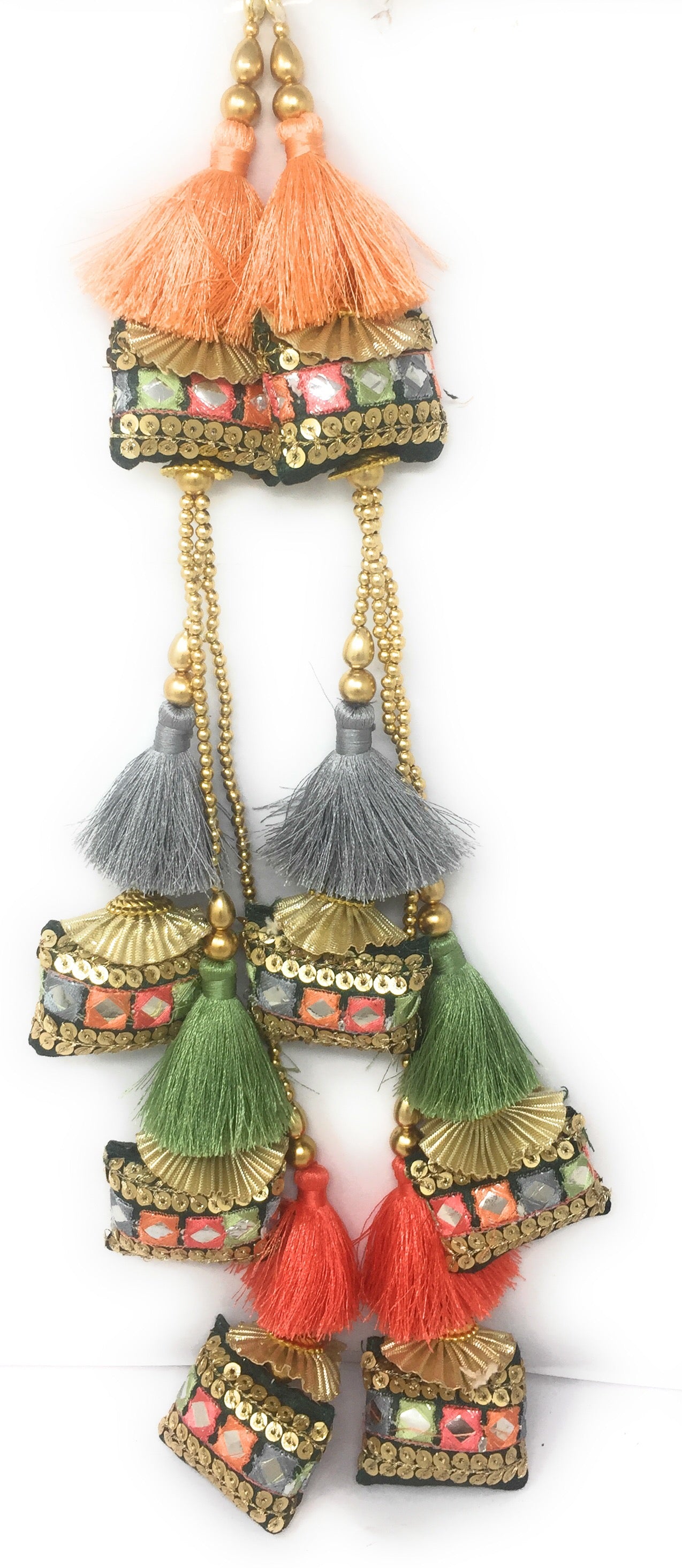 handmade blouse hangings Green