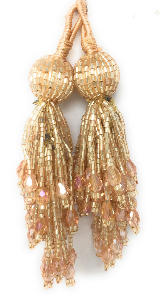 handmade latkan for suit Rose Gold