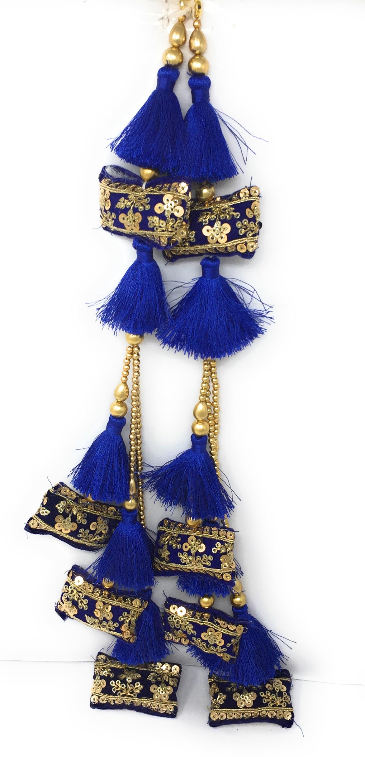 hangings for lehenga online Royal Blue