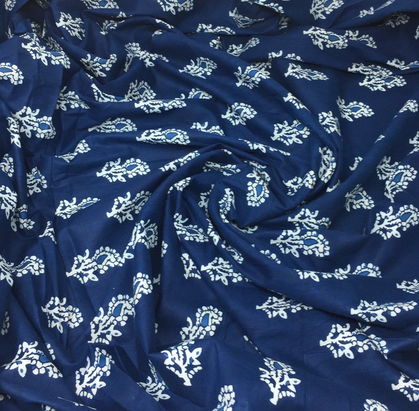 Bagru Print Fabric Material Cotton by Meter