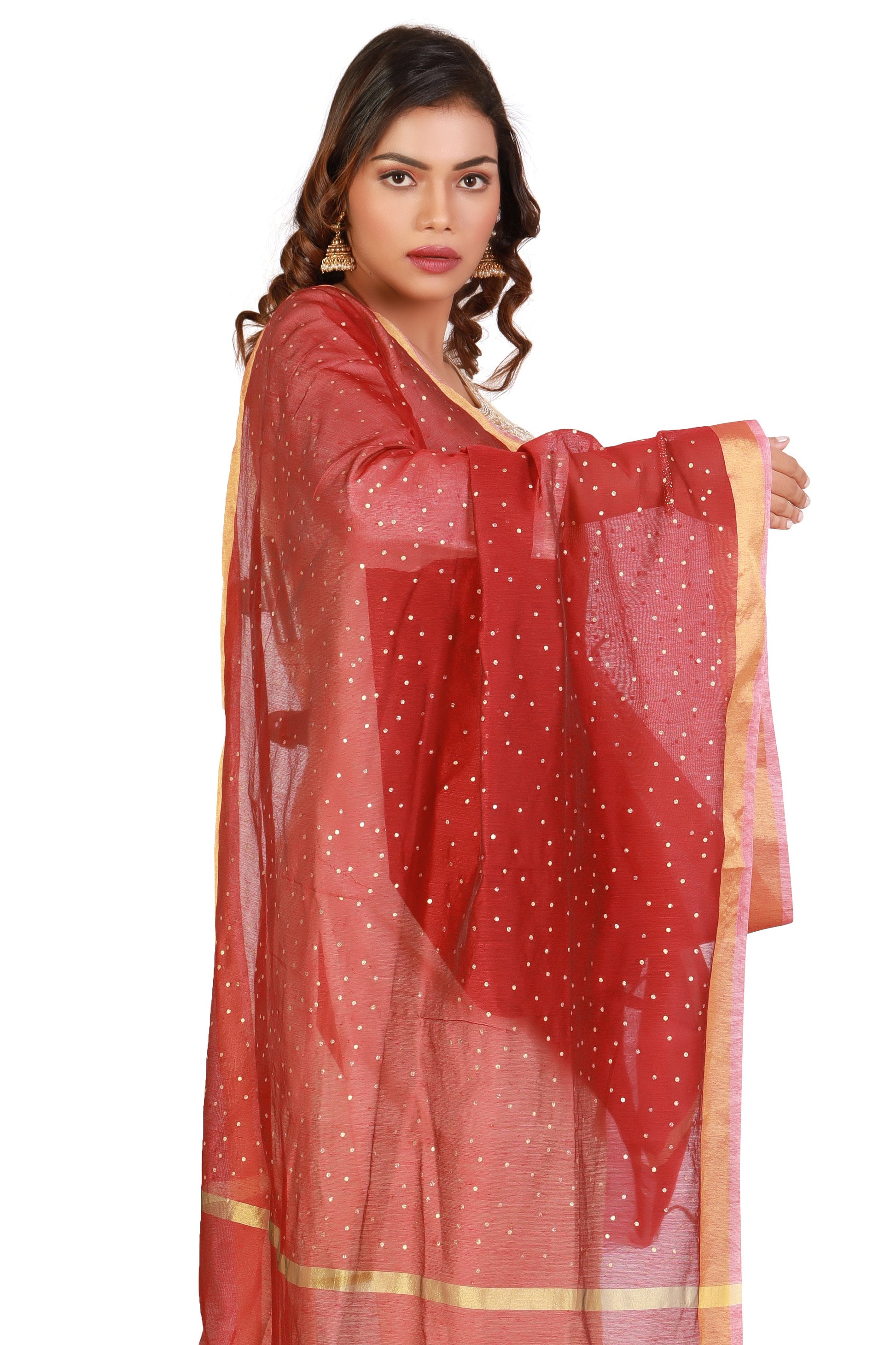printed dupatta