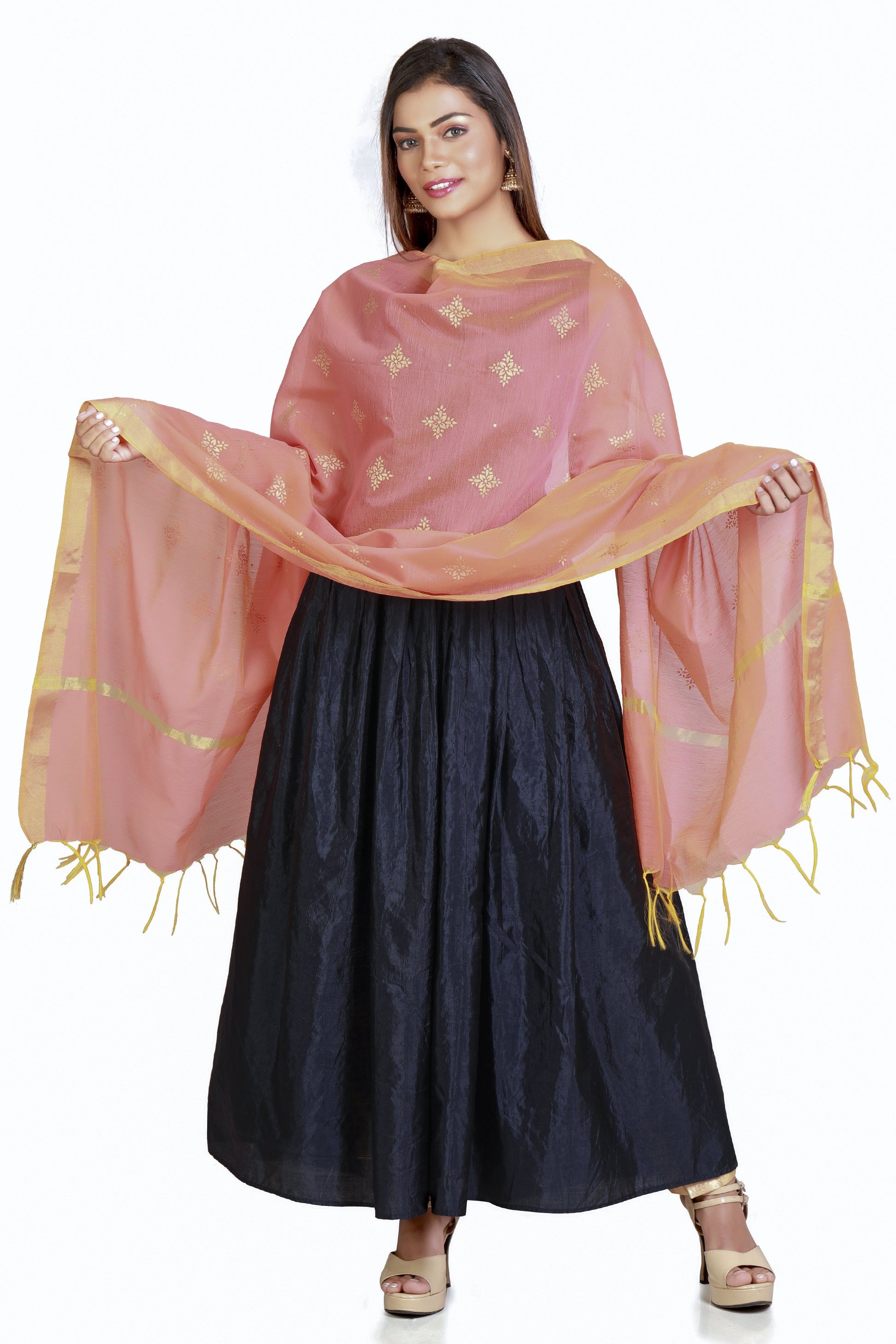 floral dupatta