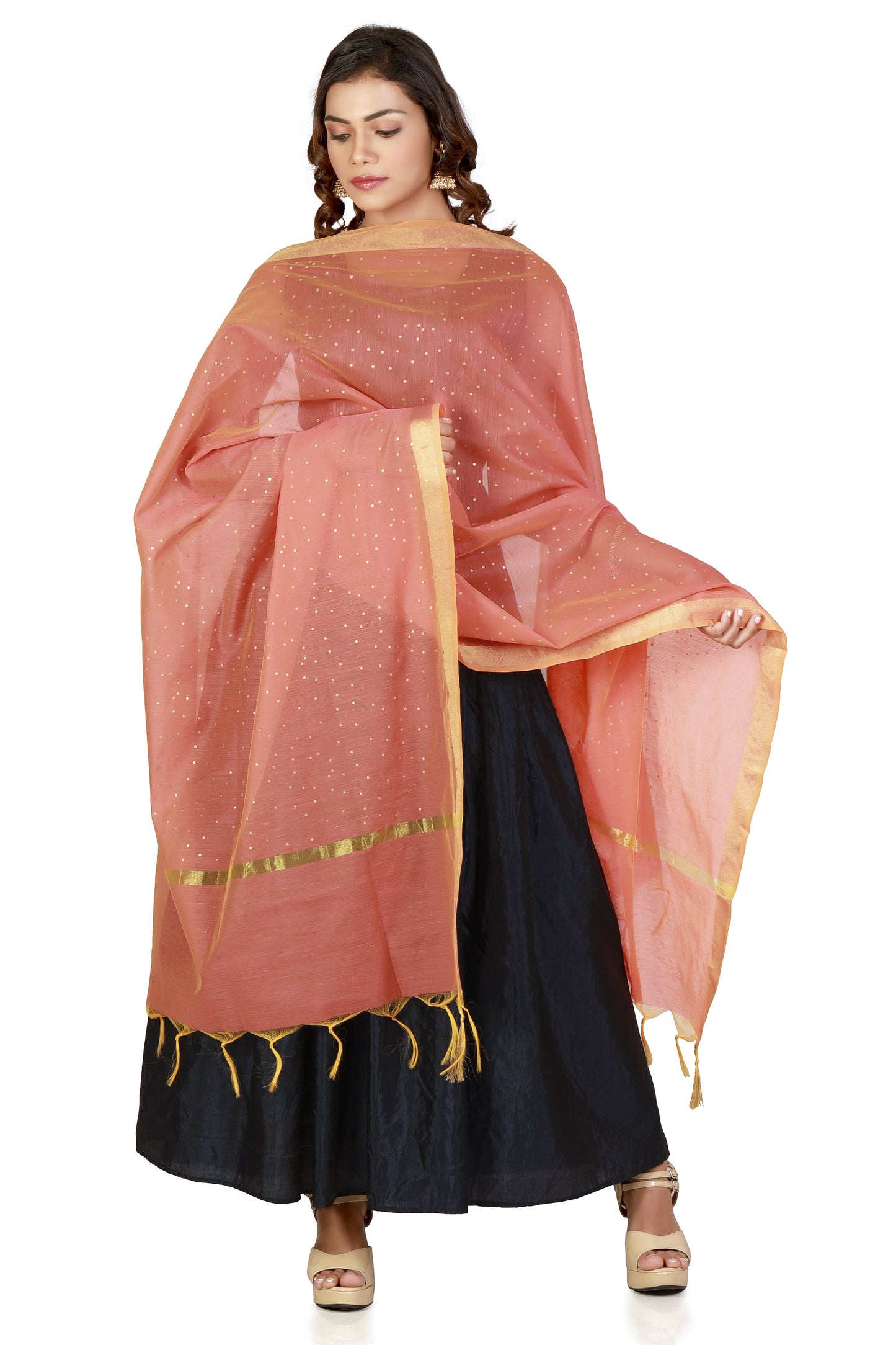 printed dupatta