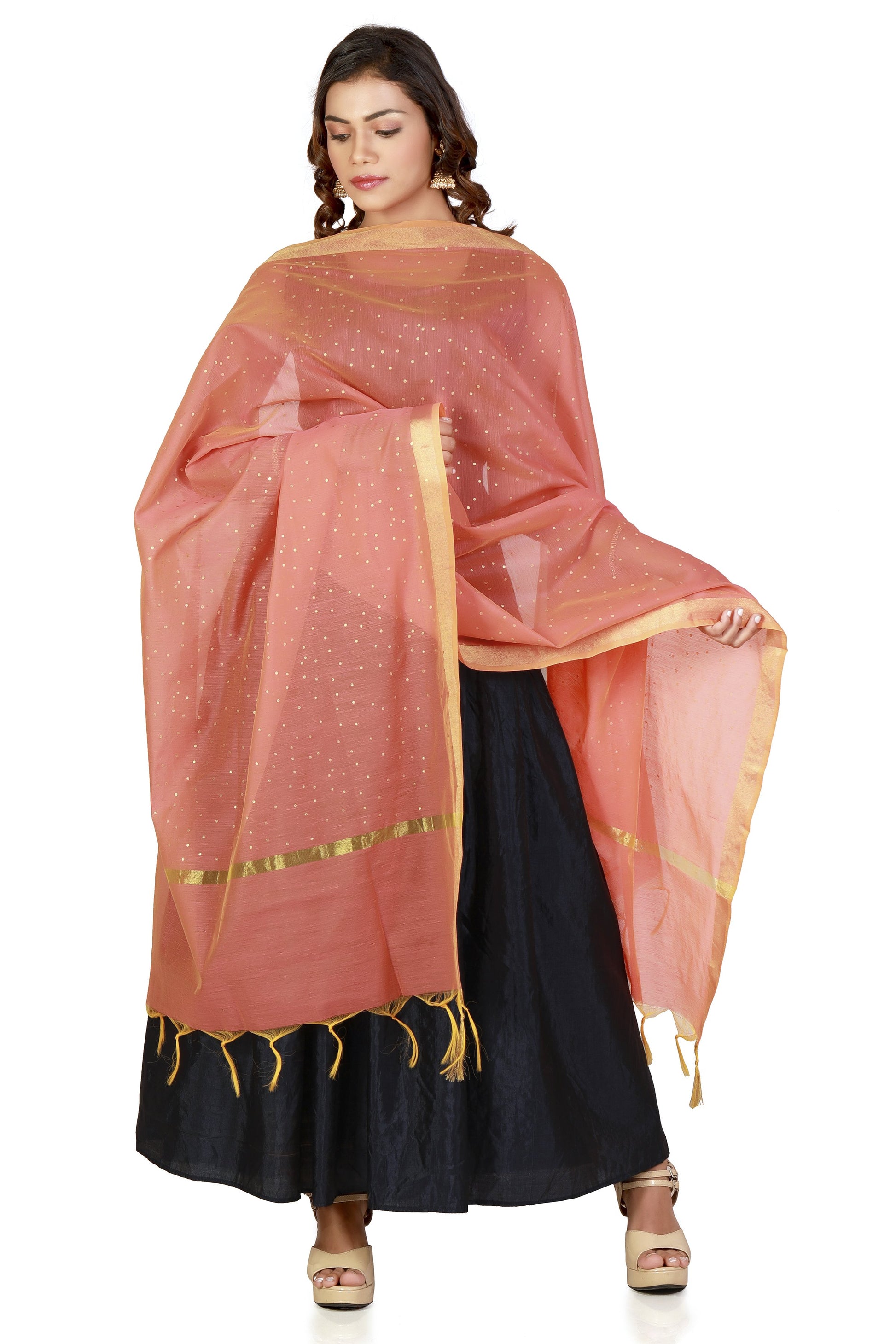 printed dupatta
