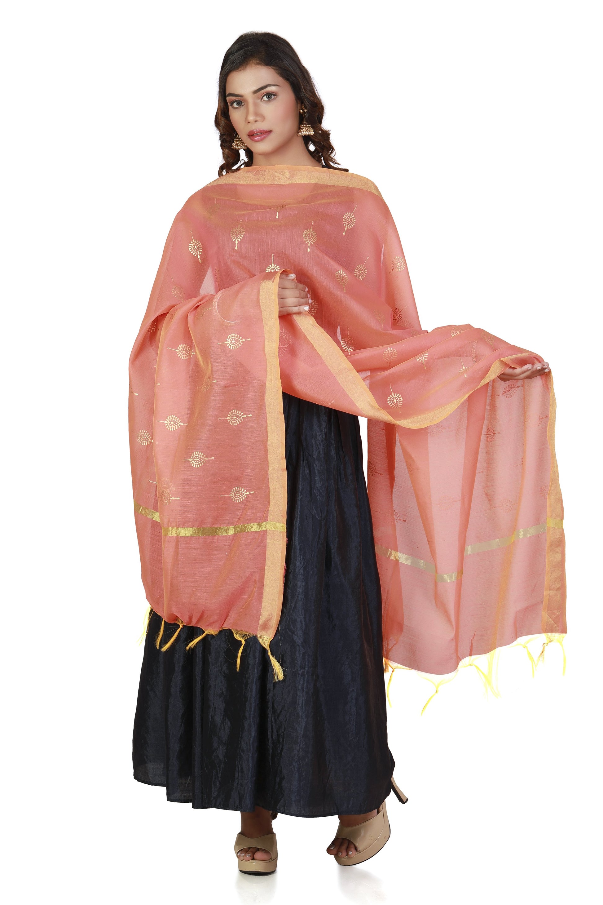 floral dupatta
