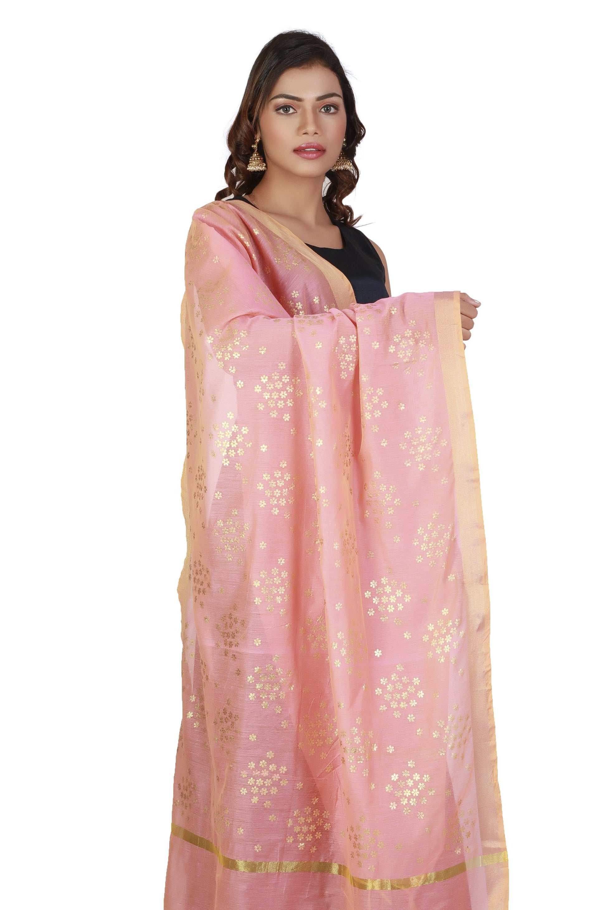 floral print dupatta