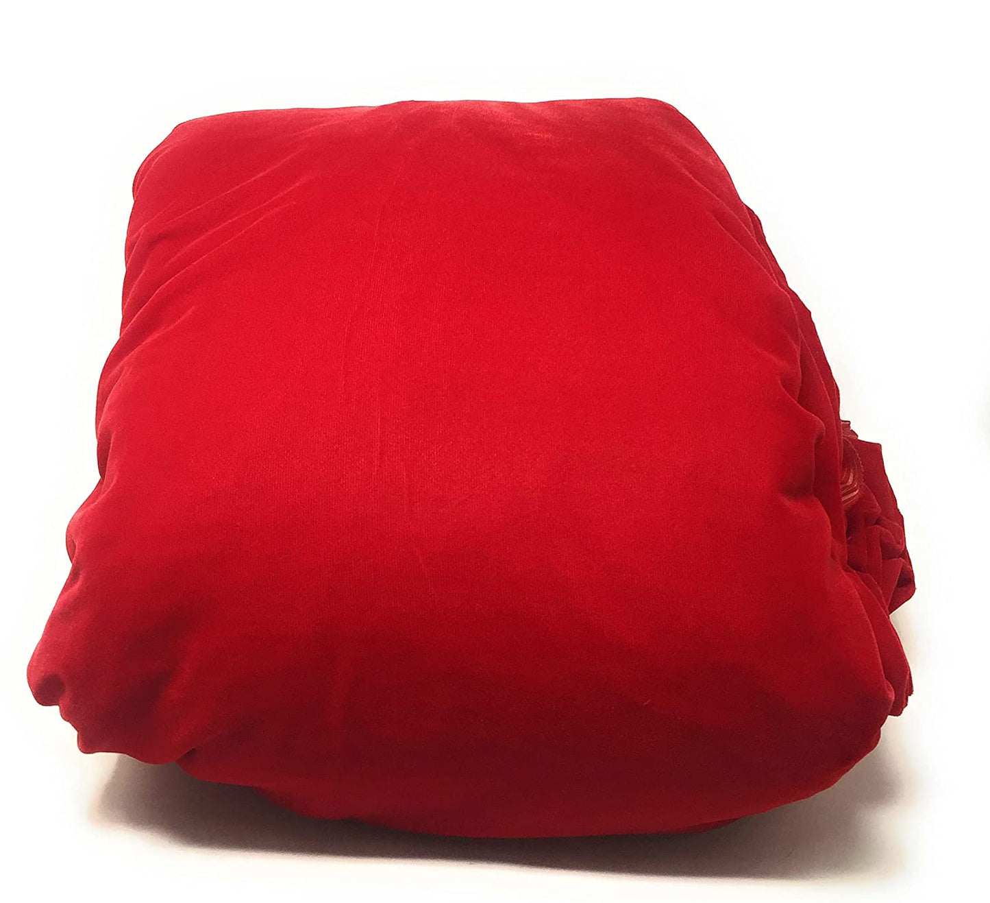 Red Velvet Fabric, Micro 9000, Plain Solid