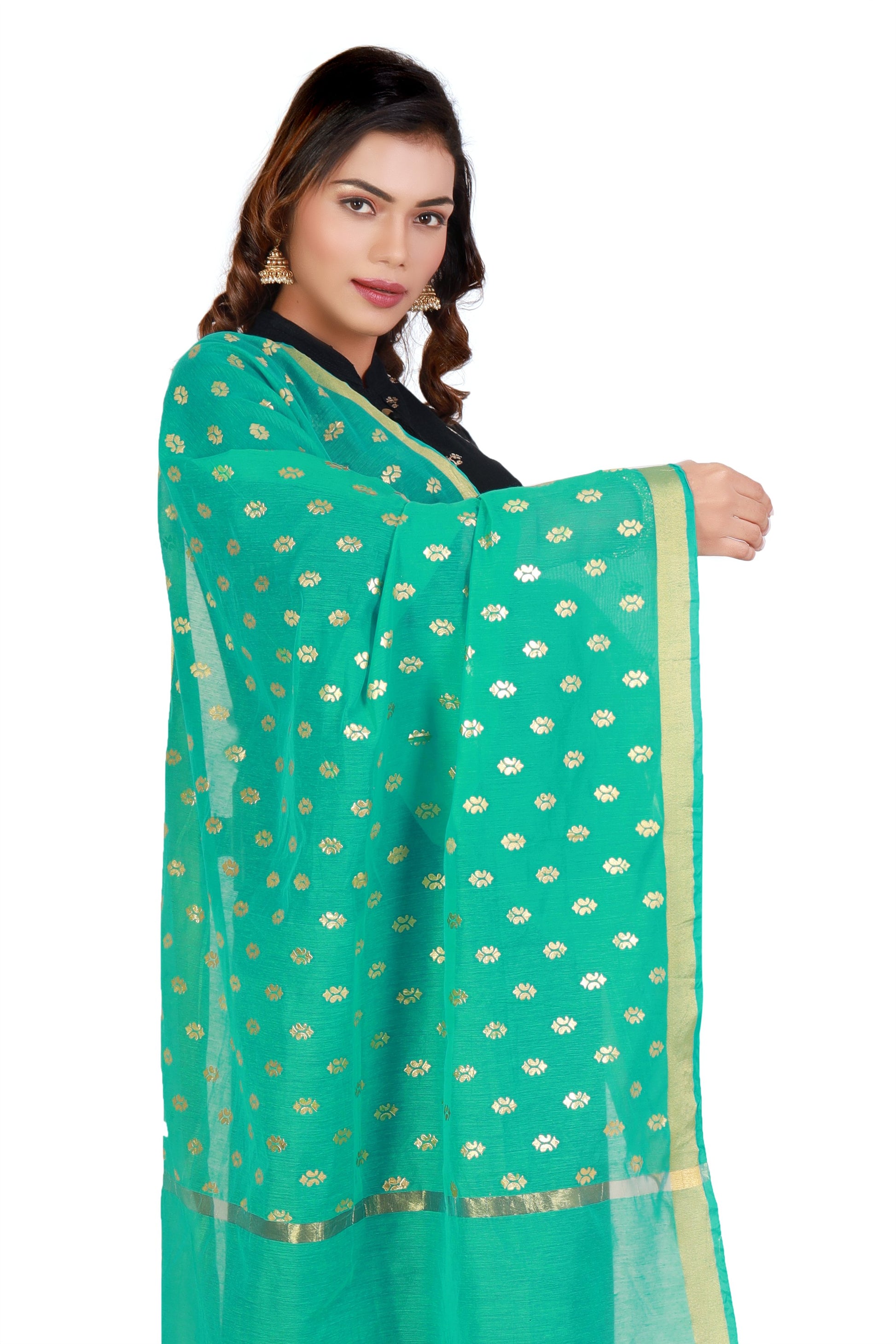 printed dupatta
