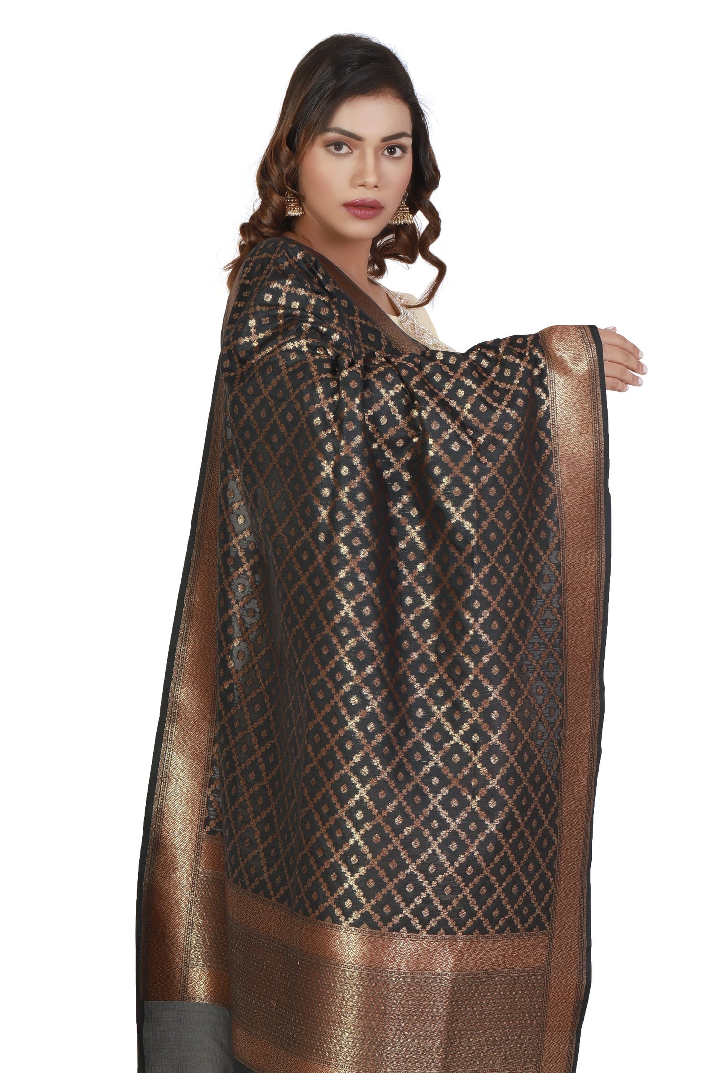 pure silk banarasi dupatta