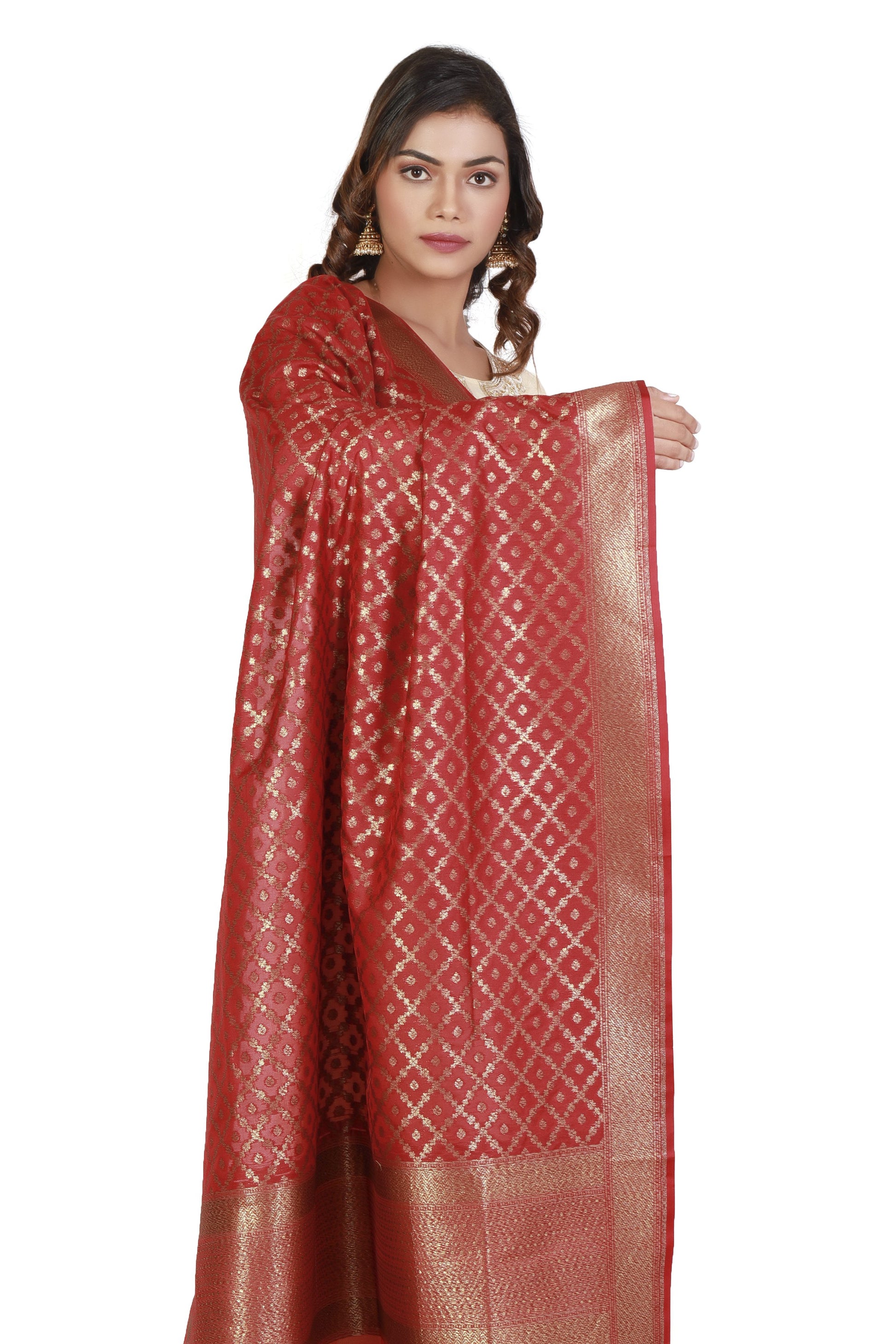 pure silk banarasi dupatta