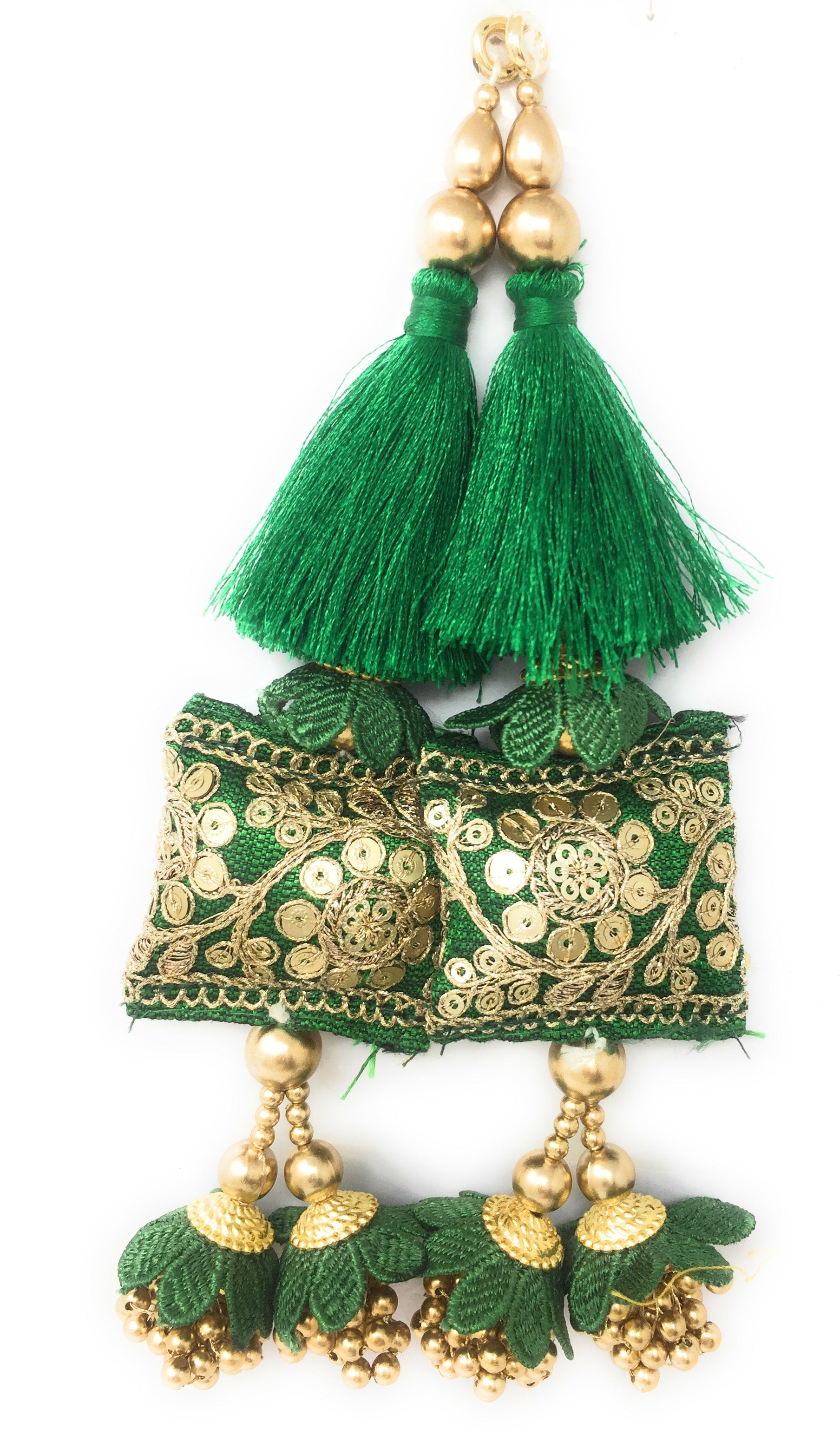 stylish blouse latkan Green