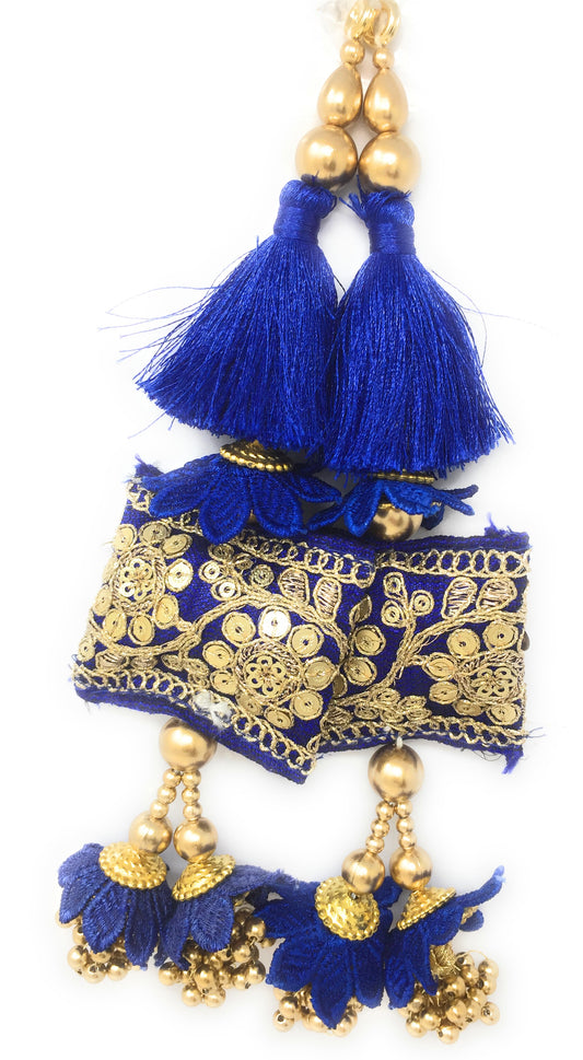 suit mein latkan lagana Royal Blue