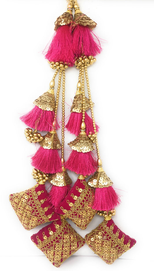 Takiya Latkan for Lehenga Rani Pink - Set of 2